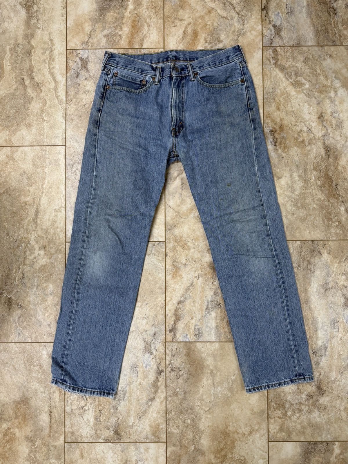 Levi's Levi’s Vintage Light Wash Distressed Jeans Size US 34 / EU 50 - 1 Thumbnail
