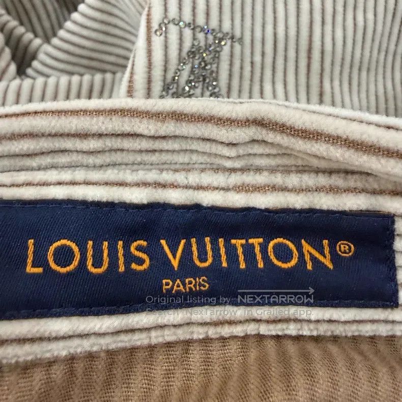 Louis Vuitton Louis Vuitton Rhinestone corduroy striped shirt jacket Size US L / EU 52-54 / 3 - 5 Thumbnail