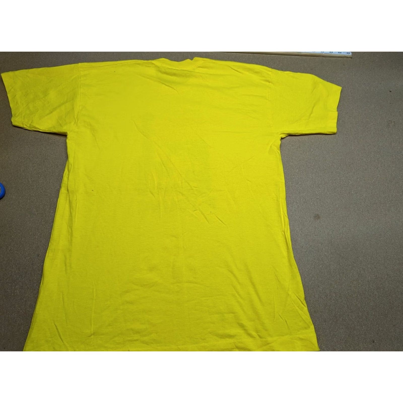 Vintage Screen Stars Vintage Single Stitch T-Shirt Size L Yellow Mens Short Sleeve Cotton Canvas 90s Fruits B-Young Size US L / EU 52-54 / 3 - 2 Thumbnail