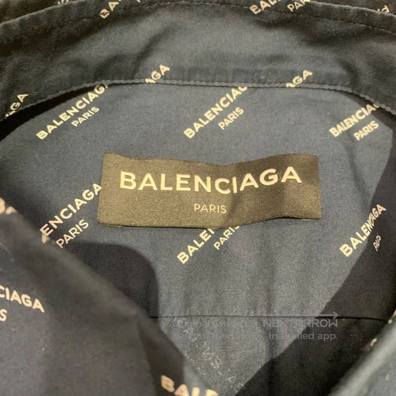 Balenciaga Balenciaga Printed Shirt Jacket Size 38. Size US S / EU 44-46 / 1 - 4 Thumbnail