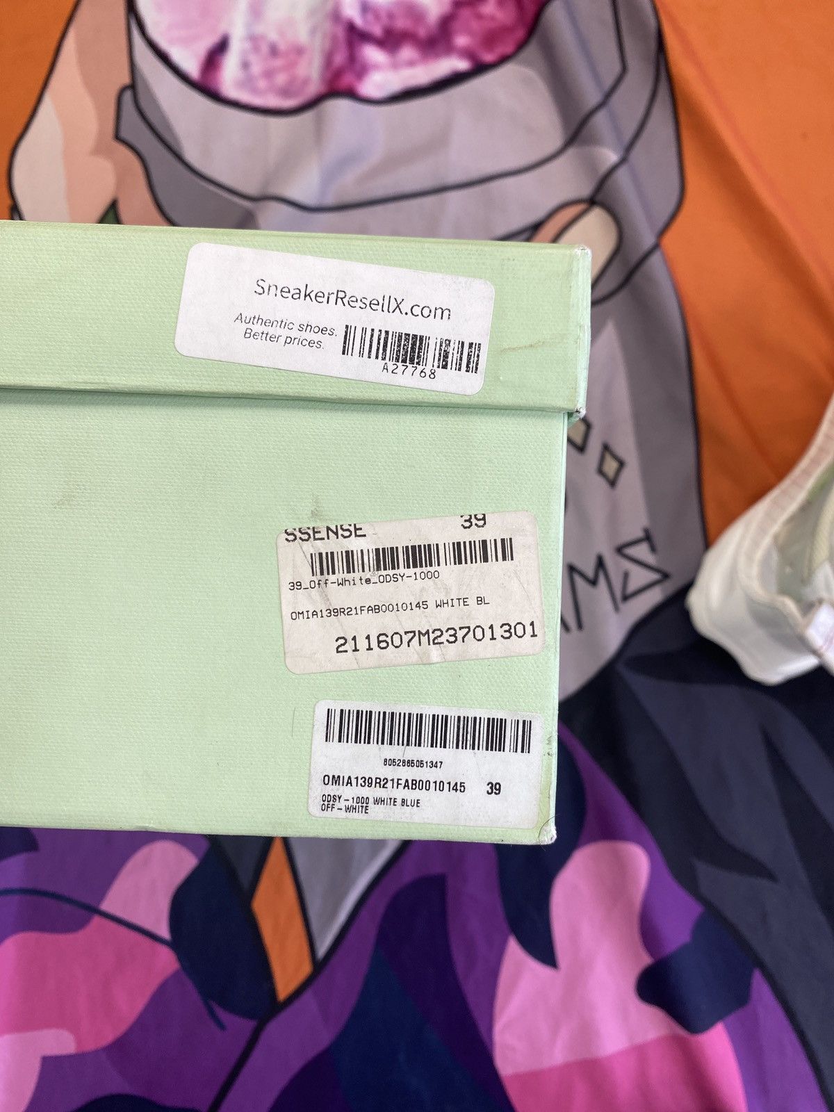 Off-White Off white oddesy pink blue Size US 9 / IT 39 - 2 Thumbnail