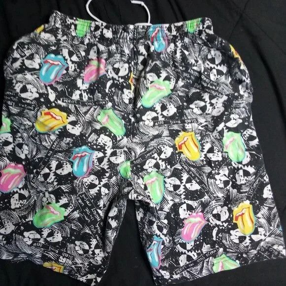 The Rolling Stones Vintage Rolling Stones Steel Wheels 1989 Tour Shorts Size US 34 / EU 50 - 4 Thumbnail