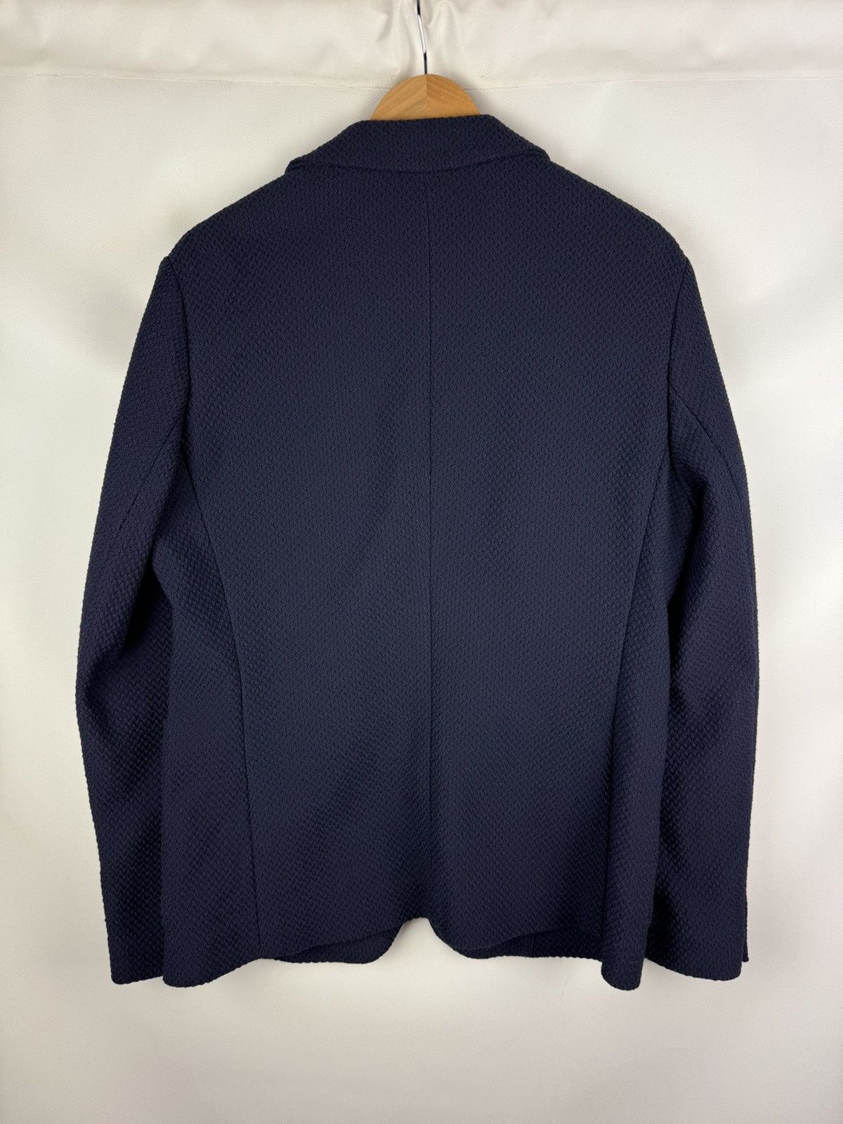 Hugo Boss Hugo Boss Marcoz21 Cotton Unlined Knitted Blazer Jacket Size 40R - 11 Thumbnail