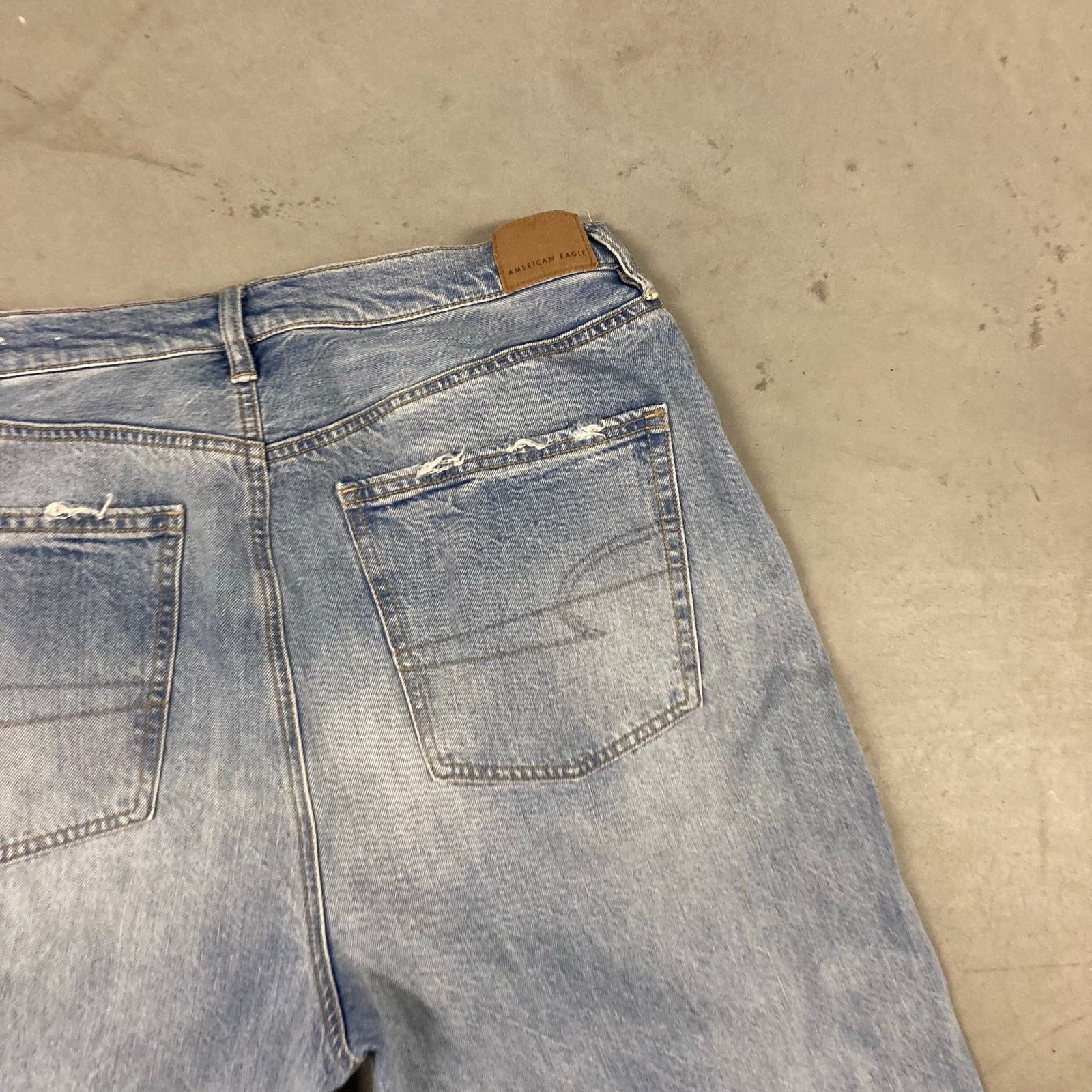 American Eagle Outfitters × Vintage Y2K American eagle baggy jeans 34x30 Size 38" / US 16 / IT 52 - 4 Thumbnail