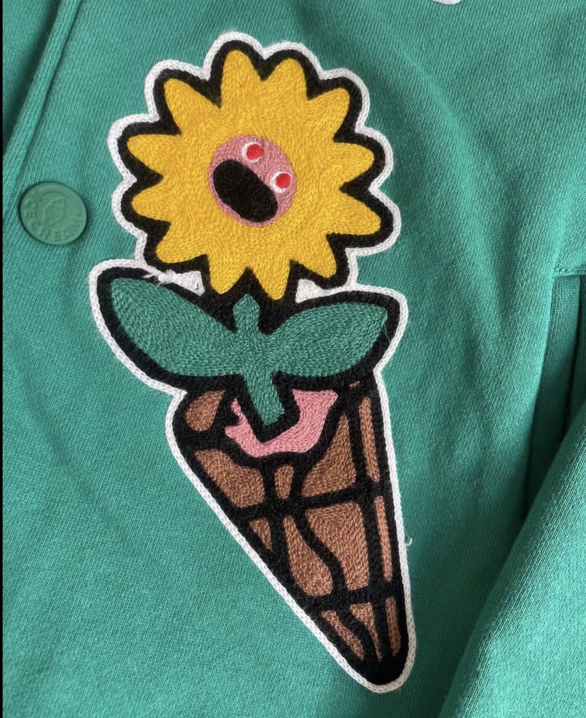 Billionaire Boys Club BBC ICECREAM Embroidered Baseball Jacket coat bober Size US M / EU 48-50 / 2 - 3 Thumbnail