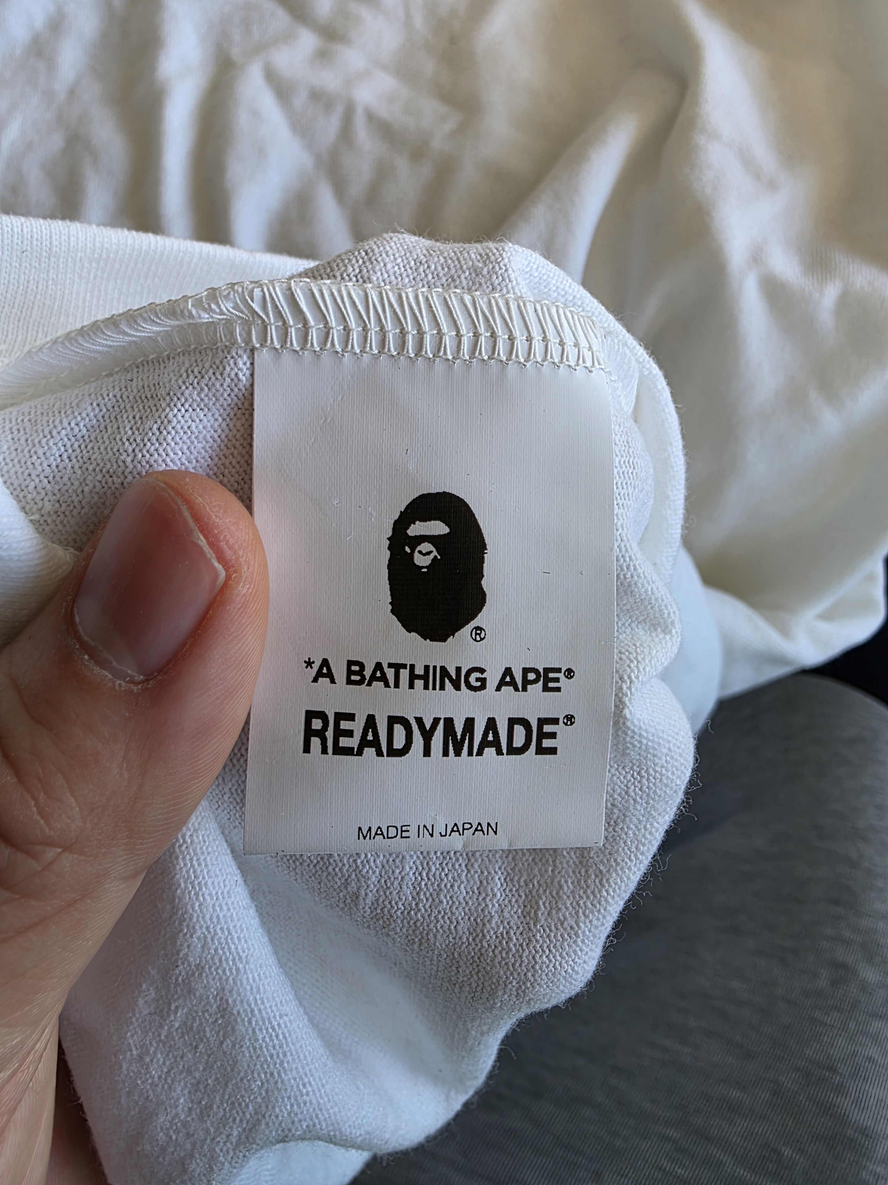 Bape × READYMADE Bape X Readymade Bee Patch Tee Size US XL / EU 56 / 4 - 4 Thumbnail