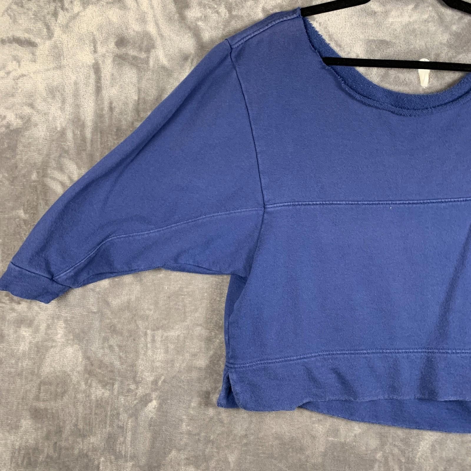 Designer Womens Mikoh Cut-Off Sweatshirt Sz. Large (346) Size L / US 10 / IT 46 - 4 Thumbnail
