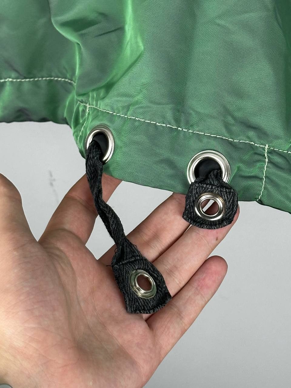 JET SET Vintage JET SET Nylon Metal Ski Green Anorak Light Jacket Size US XL / EU 56 / 4 - 11 Thumbnail