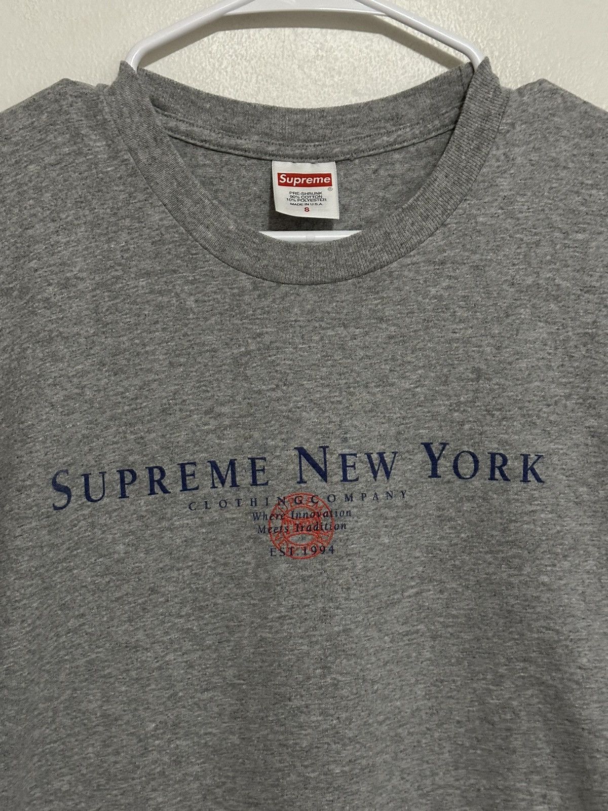 Supreme Supreme Tradition Tee Size US S / EU 44-46 / 1 - 2 Thumbnail