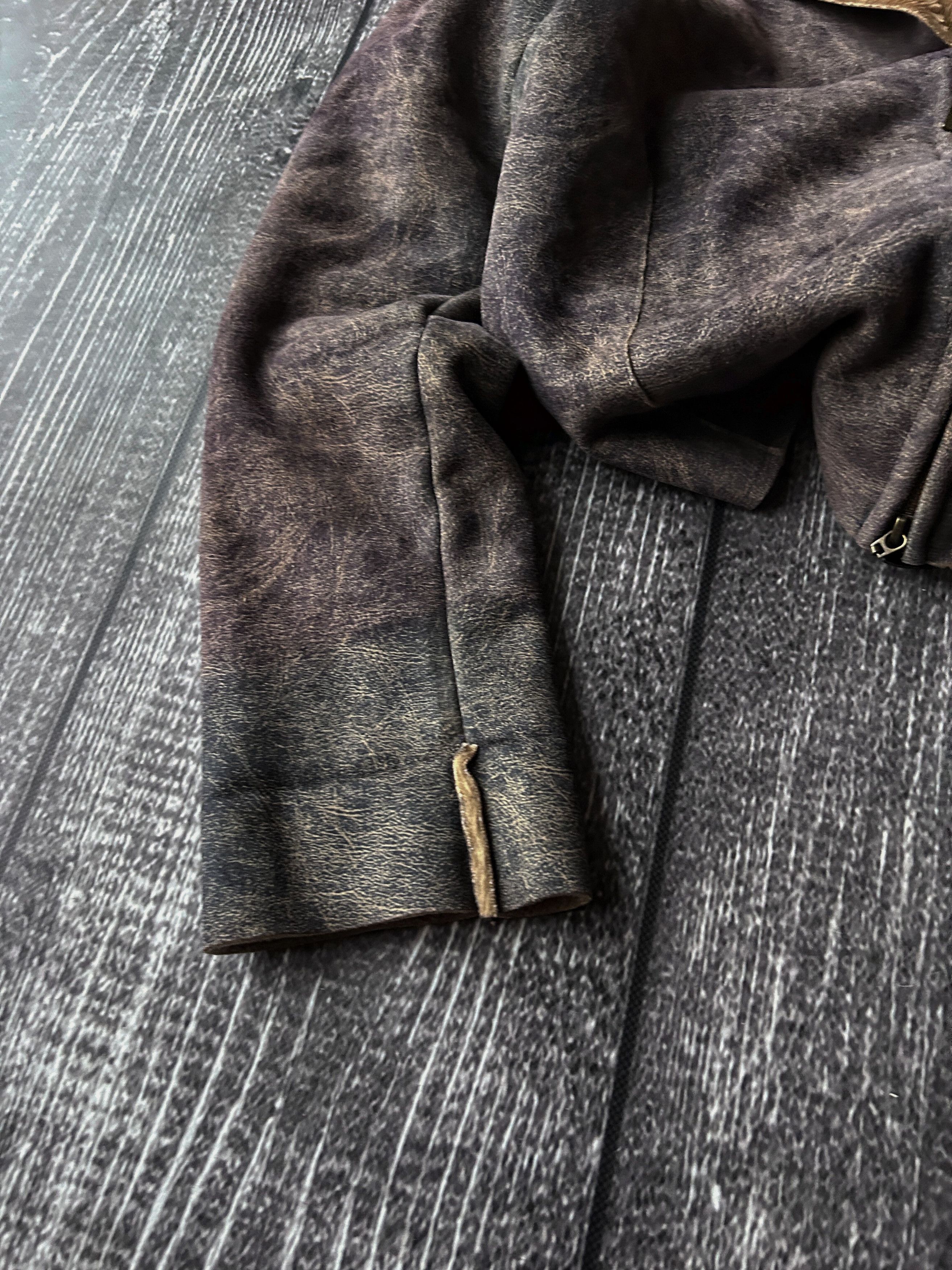 Japanese Brand VTG Avant Garde If Six Was Nine Style Fur Leather Jacket 90s Size US S / EU 44-46 / 1 - 3 Thumbnail