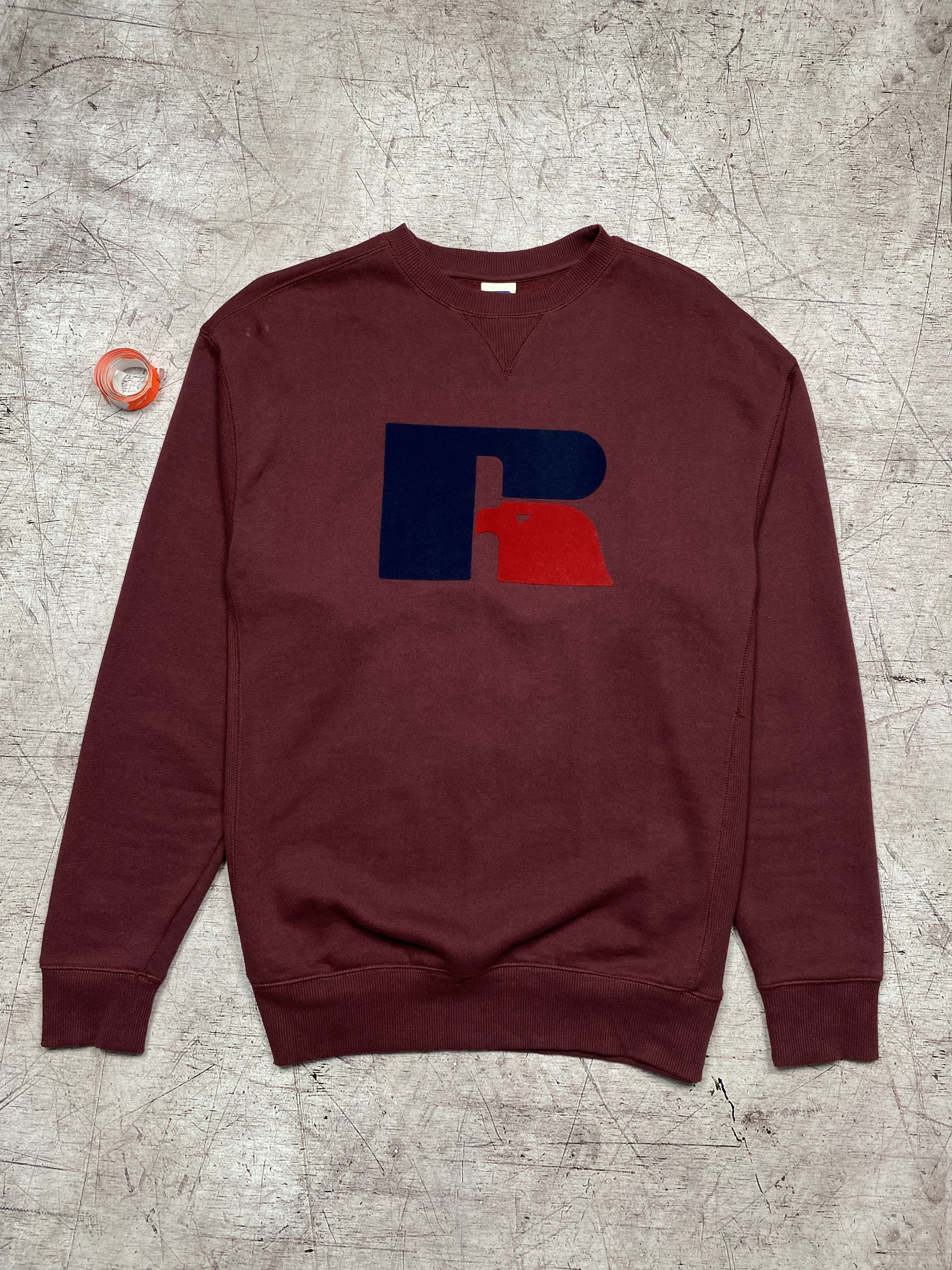 Russell Athletic × Vintage Russell Athletic Vintage Mens Crew Neck Sweatshirt Size US S / EU 44-46 / 1 - 1 Thumbnail