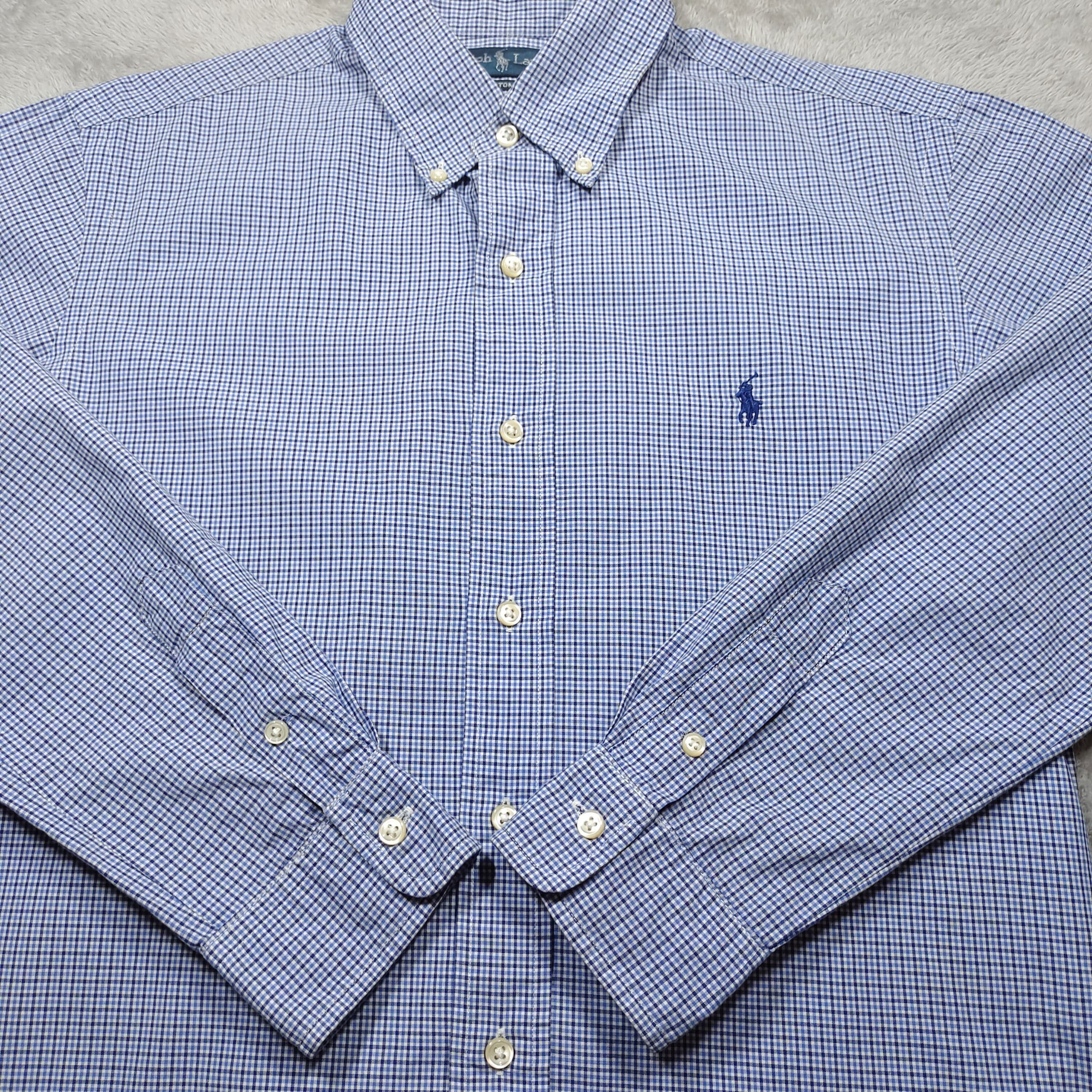 Other POLO RALPH LAUREN CHECK YARMOUTH BUTTON UP LONG SLEEVE SHIRT Size US M / EU 48-50 / 2 - 6 Thumbnail