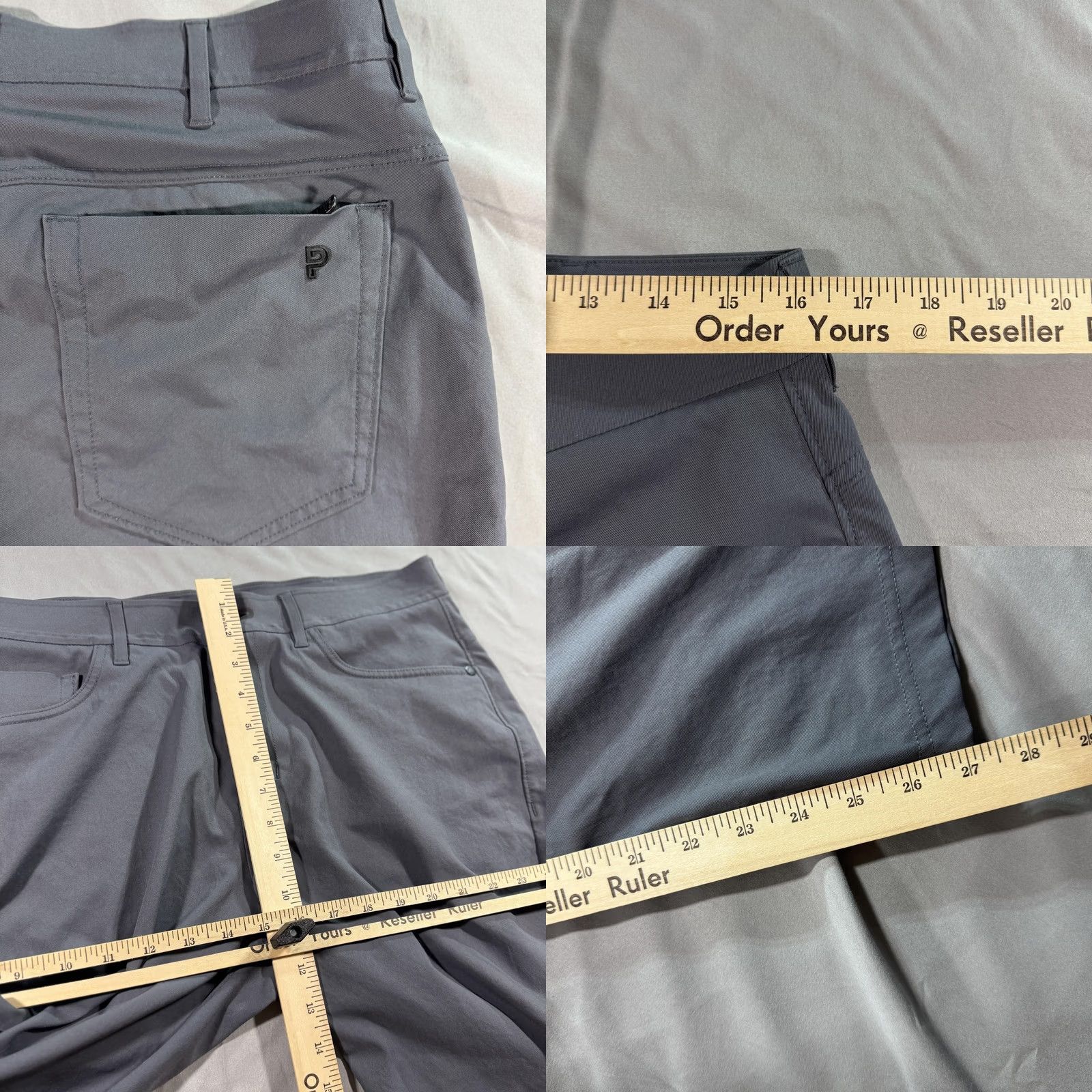 Vintage Public Rec Pants Mens Size 32 Gray Performance Chino Stretch Tapered Casual Pants Size US 32 / EU 48 - 8 Thumbnail