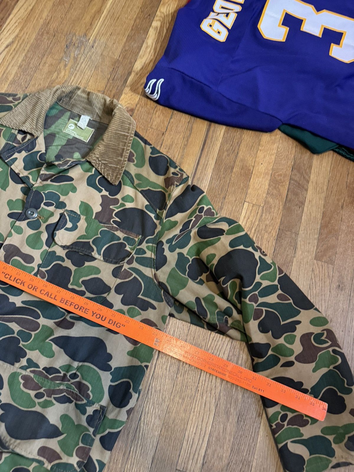 Vintage Vintage 1980s Camo Jacket Size US L / EU 52-54 / 3 - 11 Thumbnail
