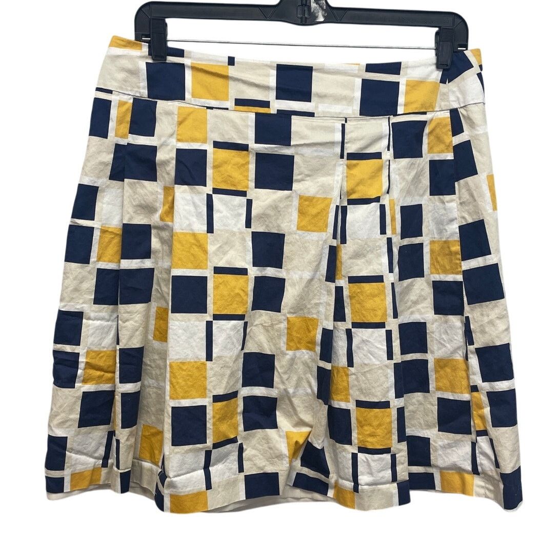 Ann Taylor Ann Taylor Size 16 Fully Lined Cotton Blend FIt Flare Skirt Size 38" / US 16 / IT 52 - 1 Thumbnail