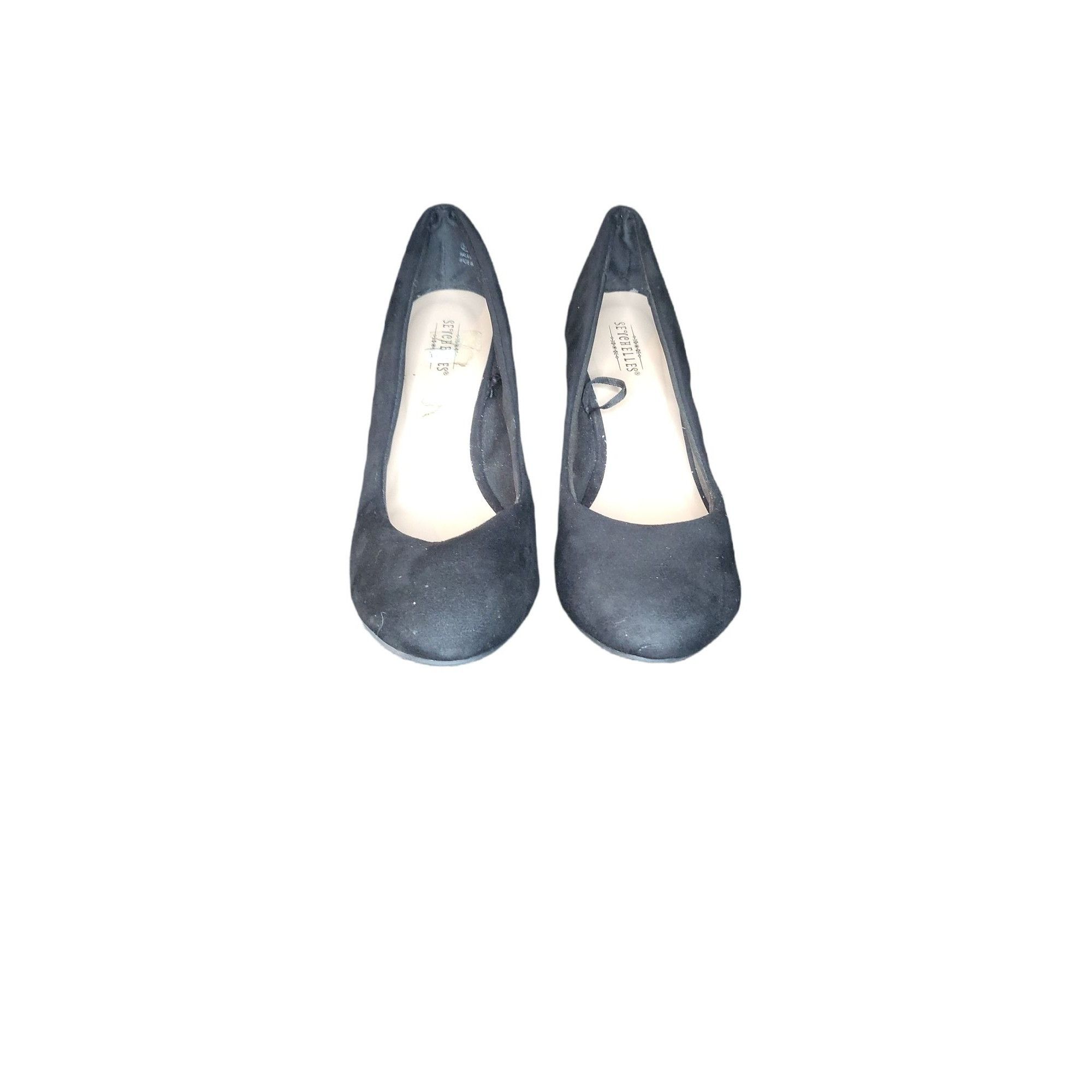 Seychelles Seychelles Gertrude Wedges Women Sz 7 Black Office Pointy Cl Size US 9 / IT 39 - 3 Thumbnail