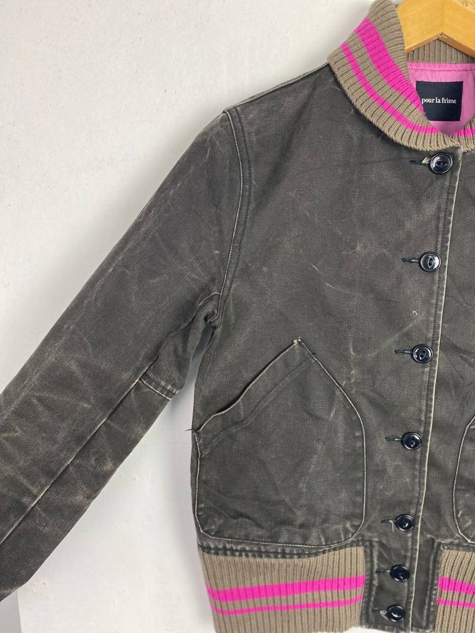 Japanese Brand × Vintage vintage japanese brands denim jacket cat eye button Size S / US 4 / IT 40 - 6 Thumbnail