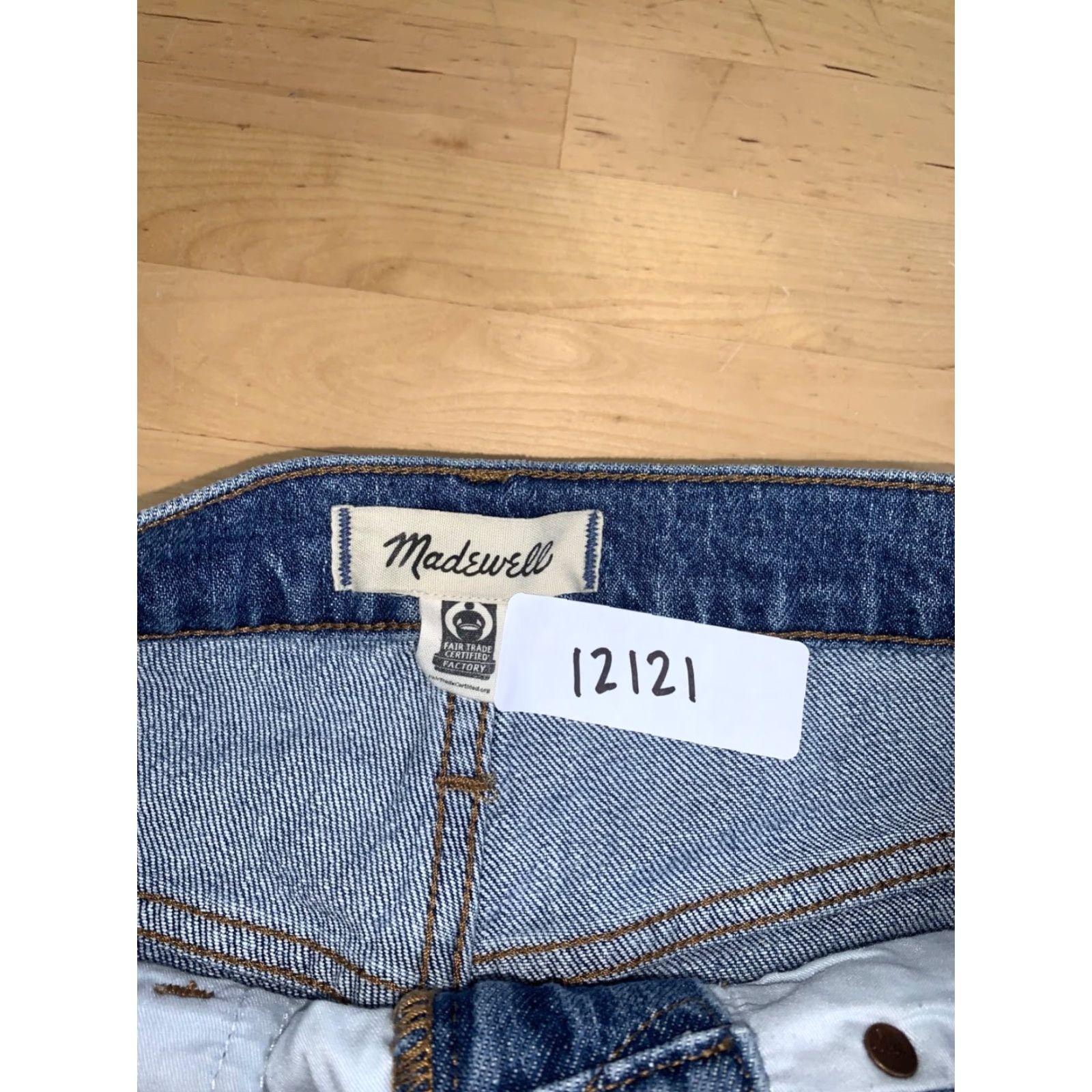 Madewell Madewell Jeans Womens 27 Blue Cropped High Rise 5-Pocket Denim Stretch Vintage No N/A Size 27" / US 4 / IT 40 - 2 Thumbnail
