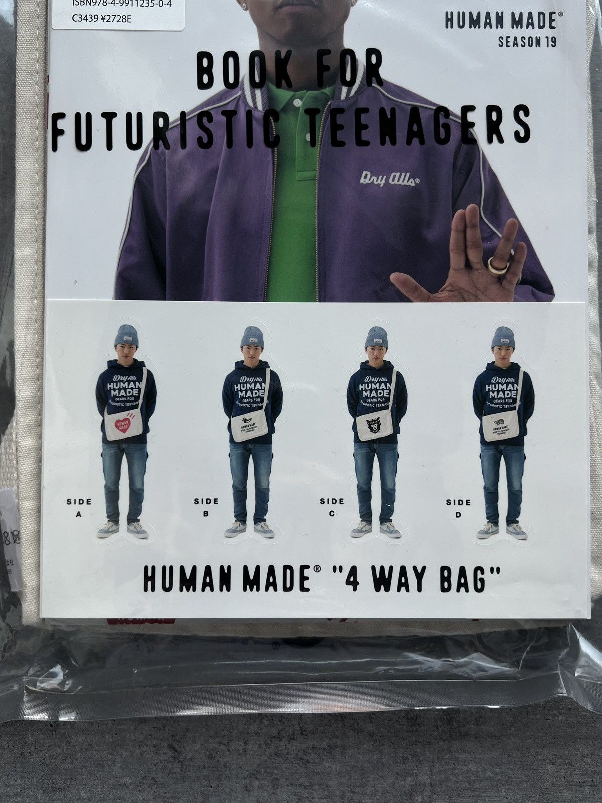 Human Made Human Made Season 19 4 Way Bag & Lookbook Size ONE SIZE - 3 Thumbnail