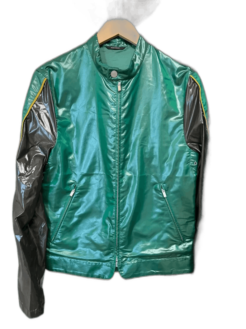 Hermes Hermes Sport Jacket in Green with Black Sleeves Size US M / EU 48-50 / 2 - 1 Thumbnail