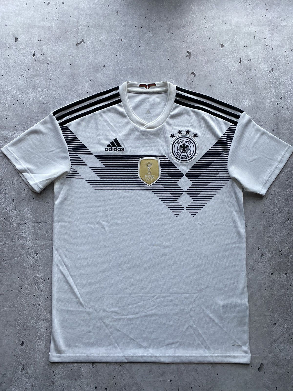 Adidas ⚽️Rare Adidas Germany 2018 Soccer Jersey Y2K Retro Hype Drill Size US M / EU 48-50 / 2 - 2 Thumbnail