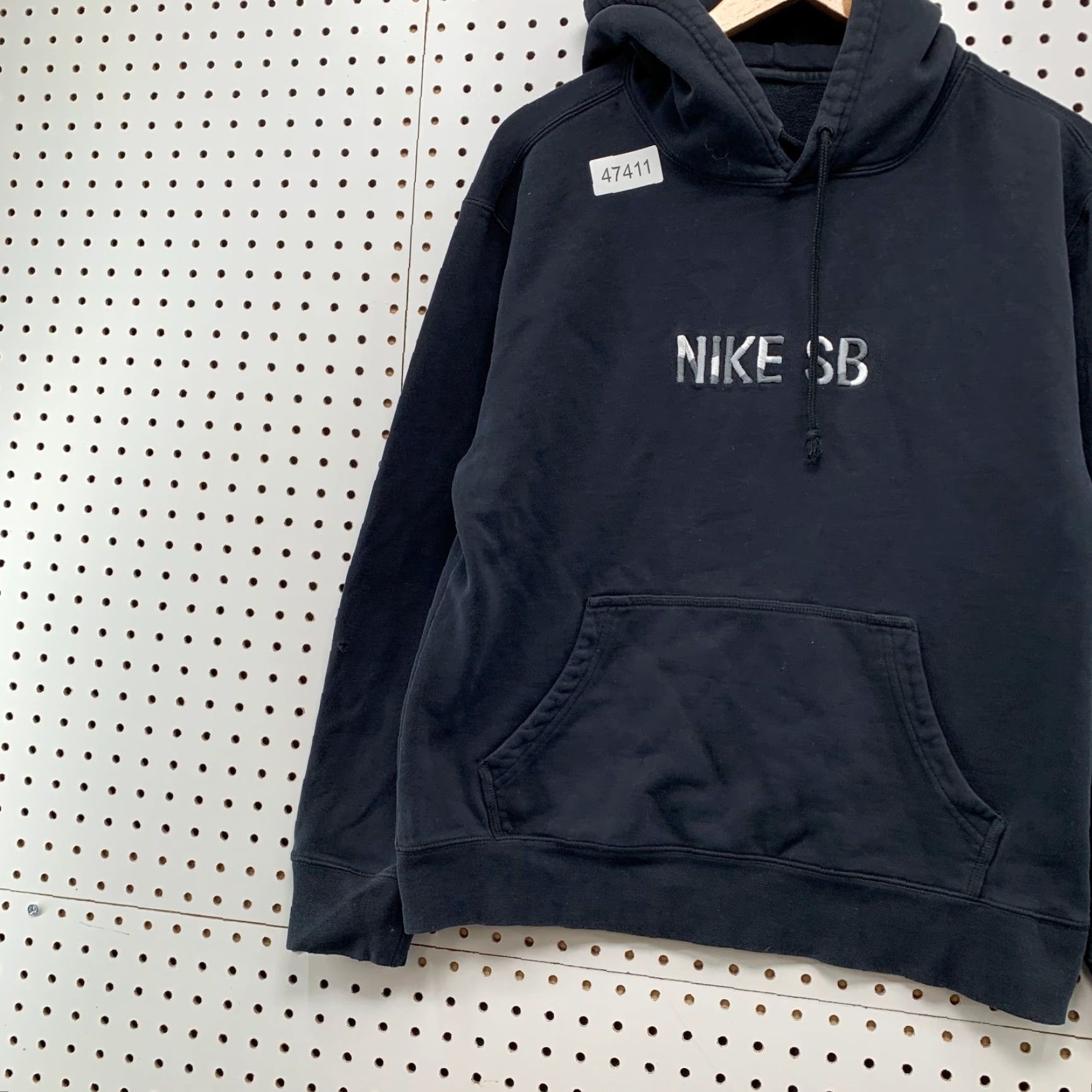Nike Nike SB Hoodie Sweatshirt Mens M Black Mosaic Logo Embroidered Fleece Size US M / EU 48-50 / 2 - 5 Thumbnail