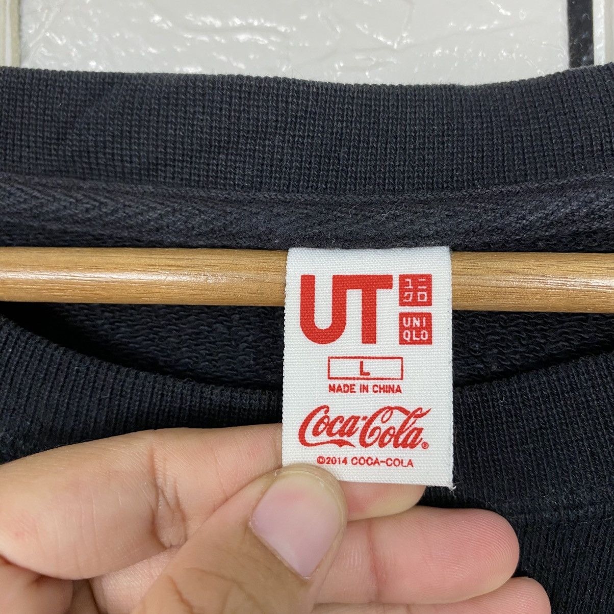 Japanese Brand Vintage Sweatshirt UT X Coca Cola Big Logo Size US L / EU 52-54 / 3 - 14 Thumbnail