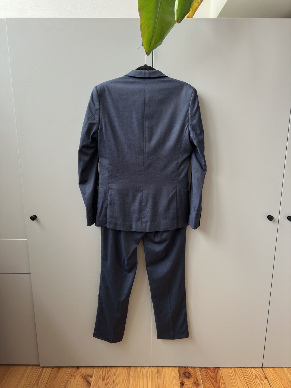 The Kooples The Kooples Navy Classic Tailoring Suite Wool 46 Size 46R - 4 Thumbnail