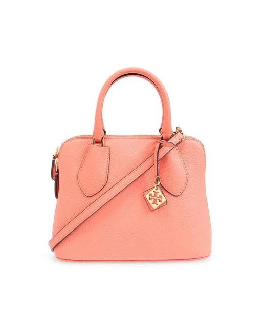 Tory Burch o1s22i1n1024 Size: OS / Mini Swing T Monogram Bag in Pink Size ONE SIZE - 1 Thumbnail
