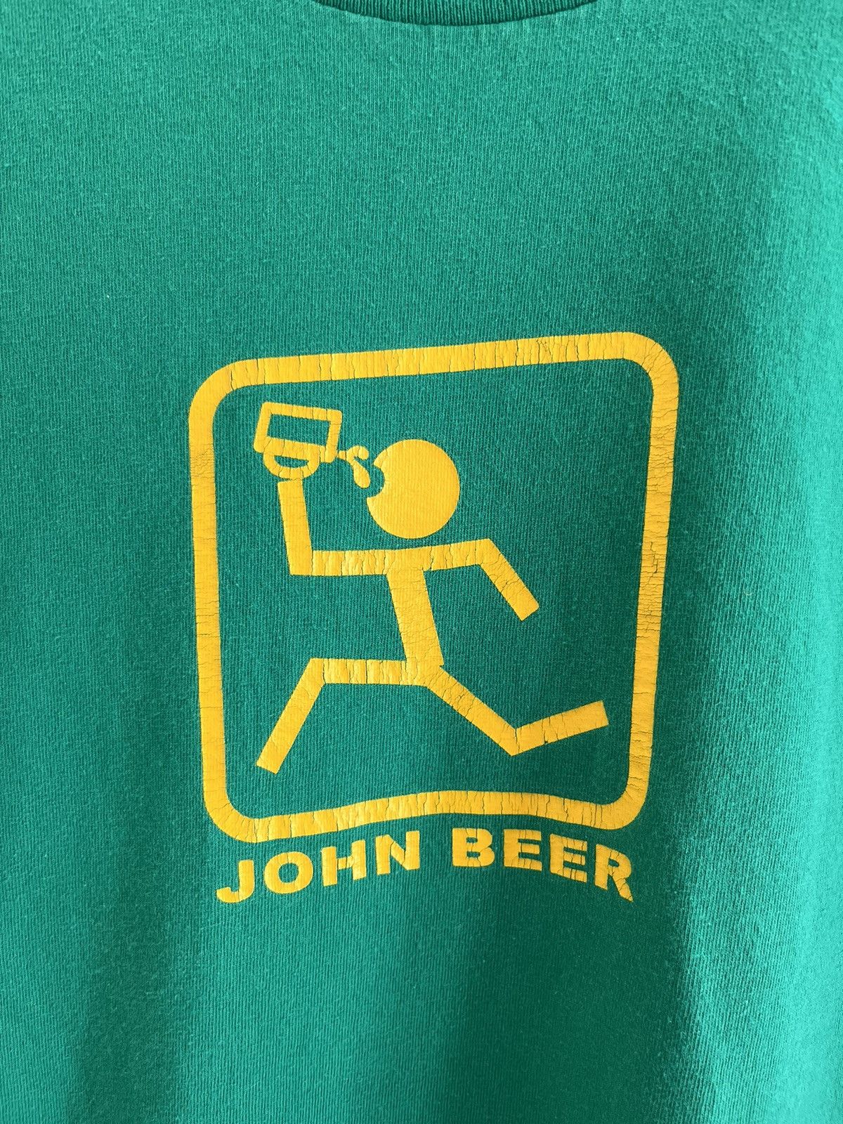 Vintage Vintage Y2K John Beer Adult Humor T-Shirt Size US M / EU 48-50 / 2 - 3 Thumbnail