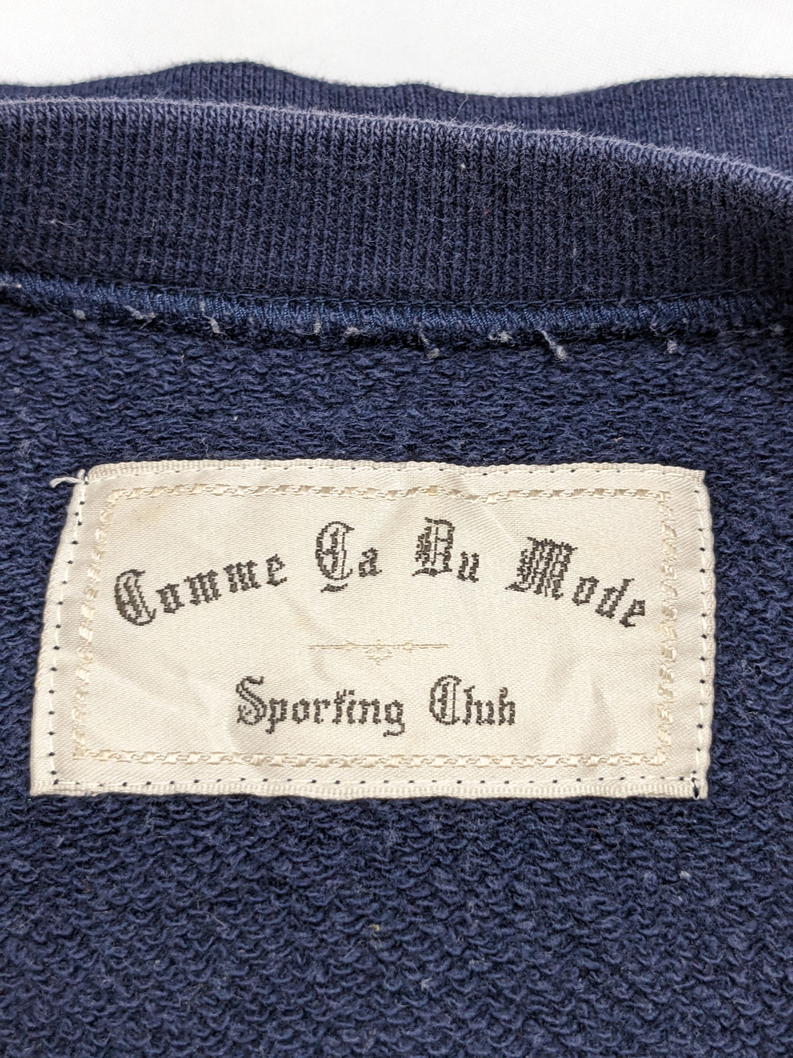 Comme Ca Ism Vintage 90s Japanese Comme Ca Du Mode Sporting Club Crewneck Size US M / EU 48-50 / 2 - 8 Thumbnail