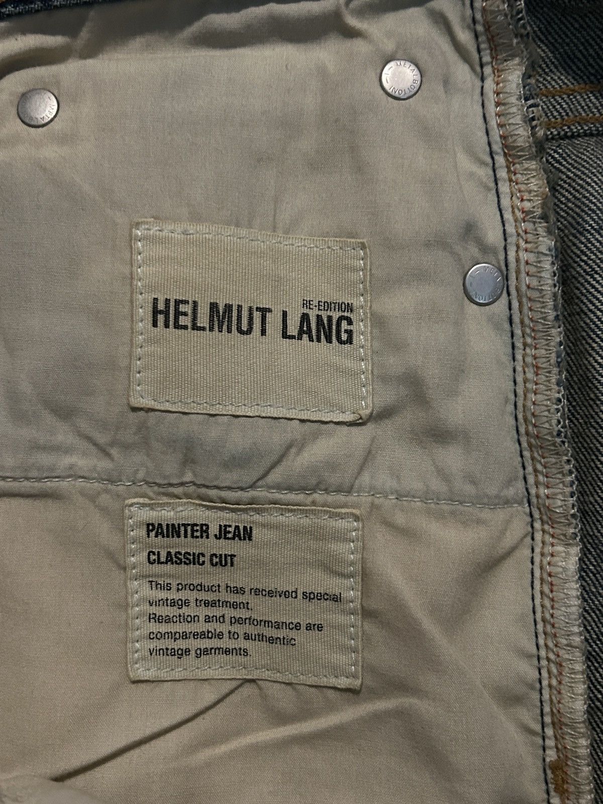 Helmut Lang Helmut Lang re-edition paint splatter jeans Size US 30 / EU 46 - 6 Thumbnail