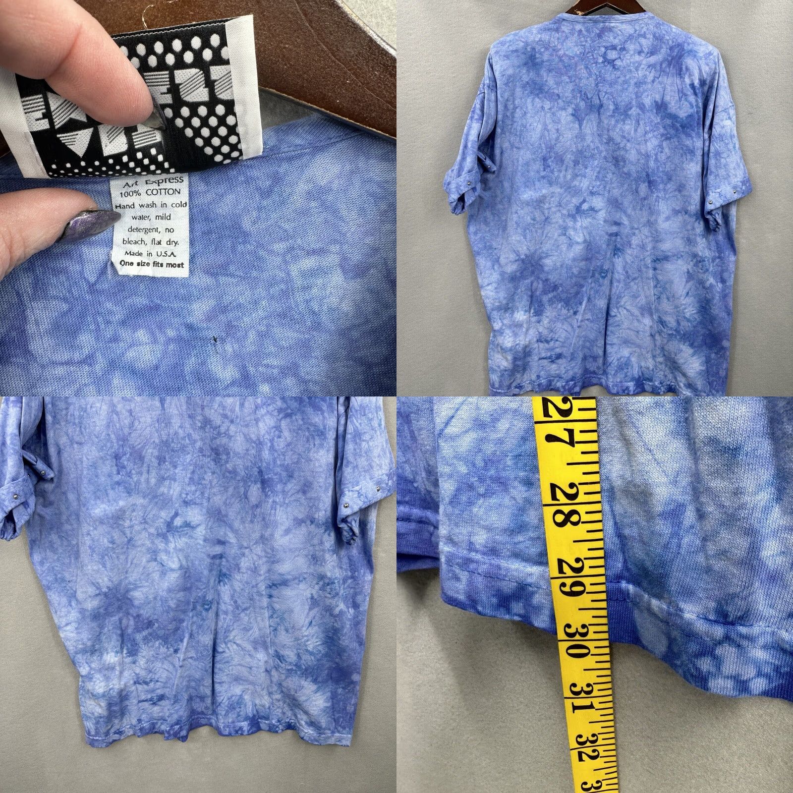 Express VTG Art Express Shirt Womens XL Fringe Western Cottagecore 90s y2k Los Angeles Size XL / US 12-14 / IT 48-50 - 8 Thumbnail