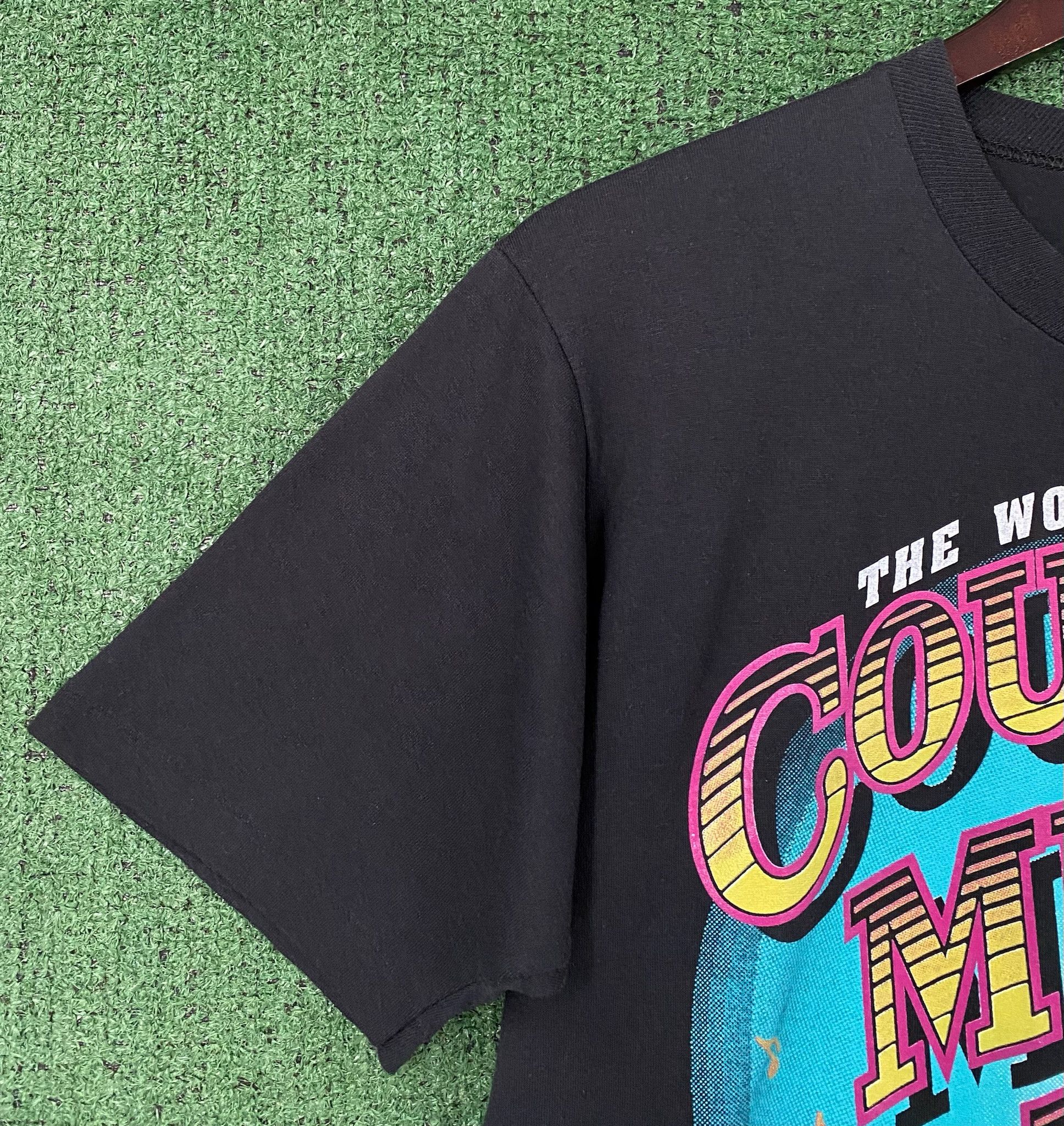 Jerzees 1991 County Music Tour Double Sided T-Shirt Large Size US L / EU 52-54 / 3 - 5 Thumbnail
