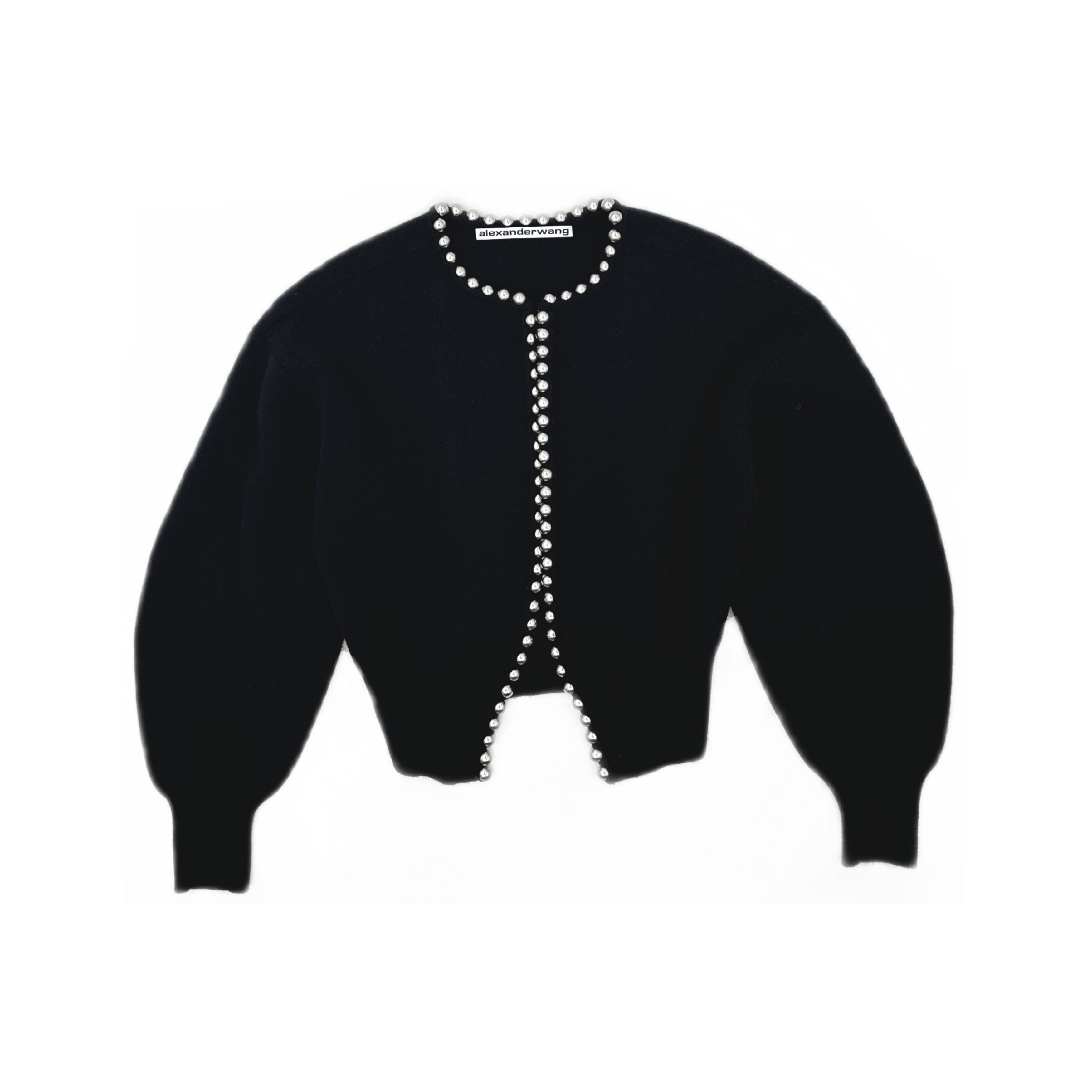 Alexander Wang Alexander Wang Pearl Trim Sweater Size XS Size XS / US 0-2 / IT 36-38 - 1 Thumbnail