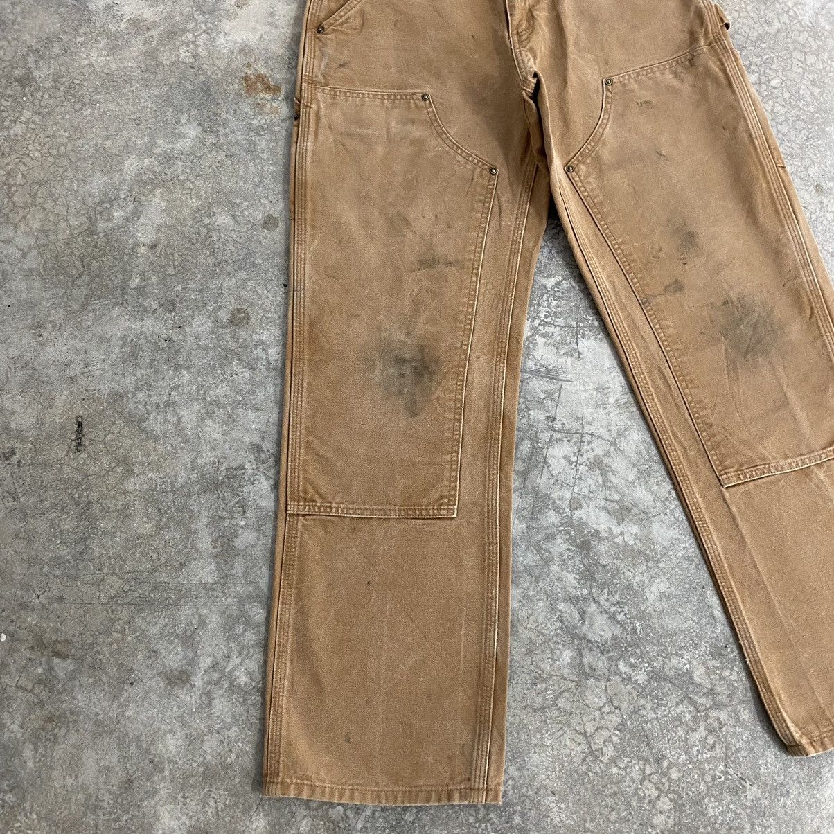 Carhartt Vintage Carhartt Double Knee Tan Dirty Carpenter Pants Size US 30 / EU 46 - 7 Thumbnail