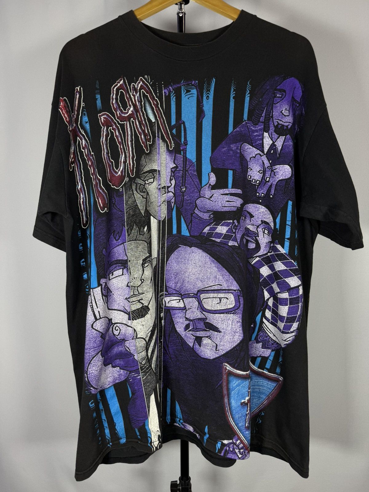 Band Tees × Mexicana × Vintage KORN MEXICAN VERSION 1990 VINTAGE SHIRT Size US XL / EU 56 / 4 - 2 Thumbnail