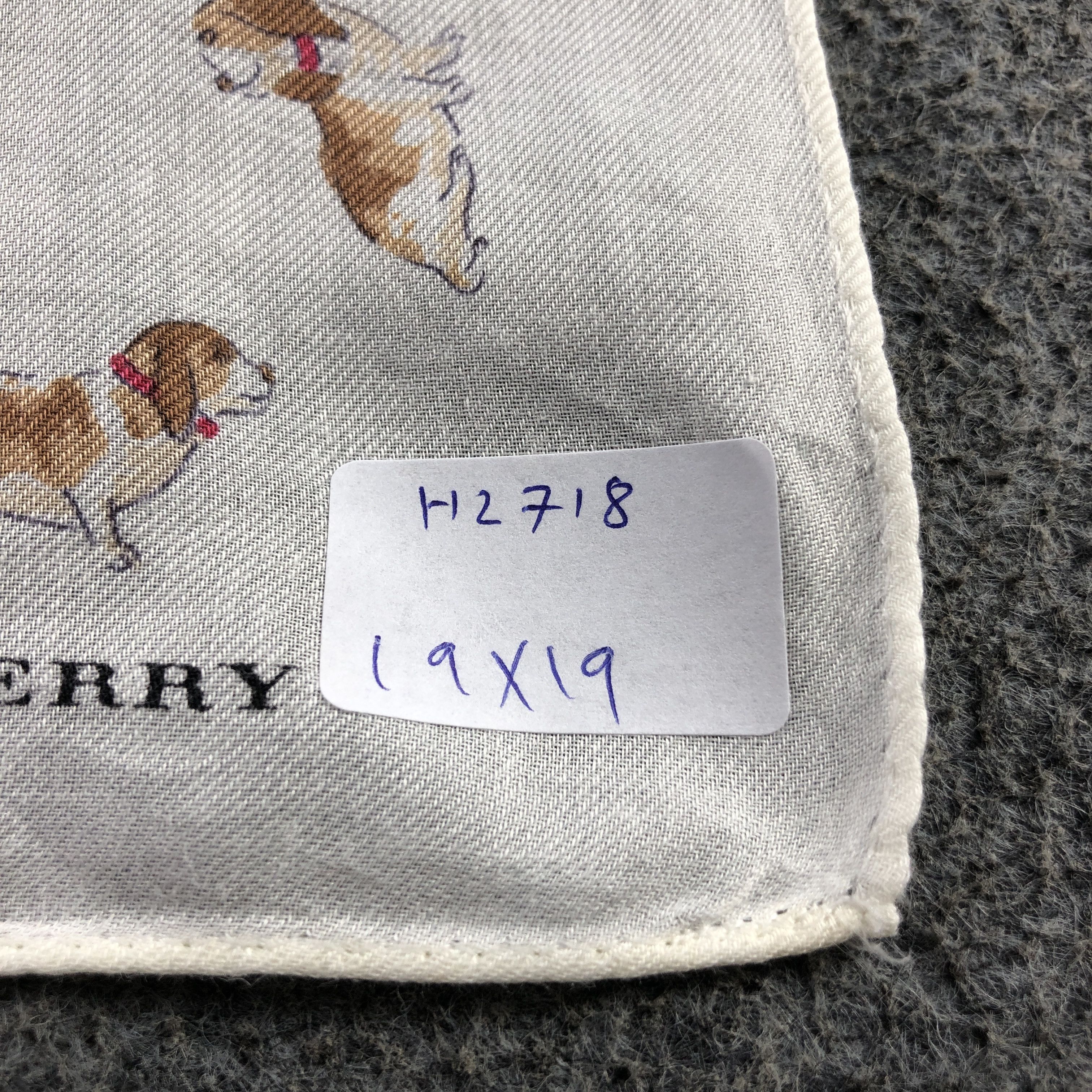Burberry Burberry Handkerchief Neckerchief Bandana H2718 Size ONE SIZE - 6 Thumbnail