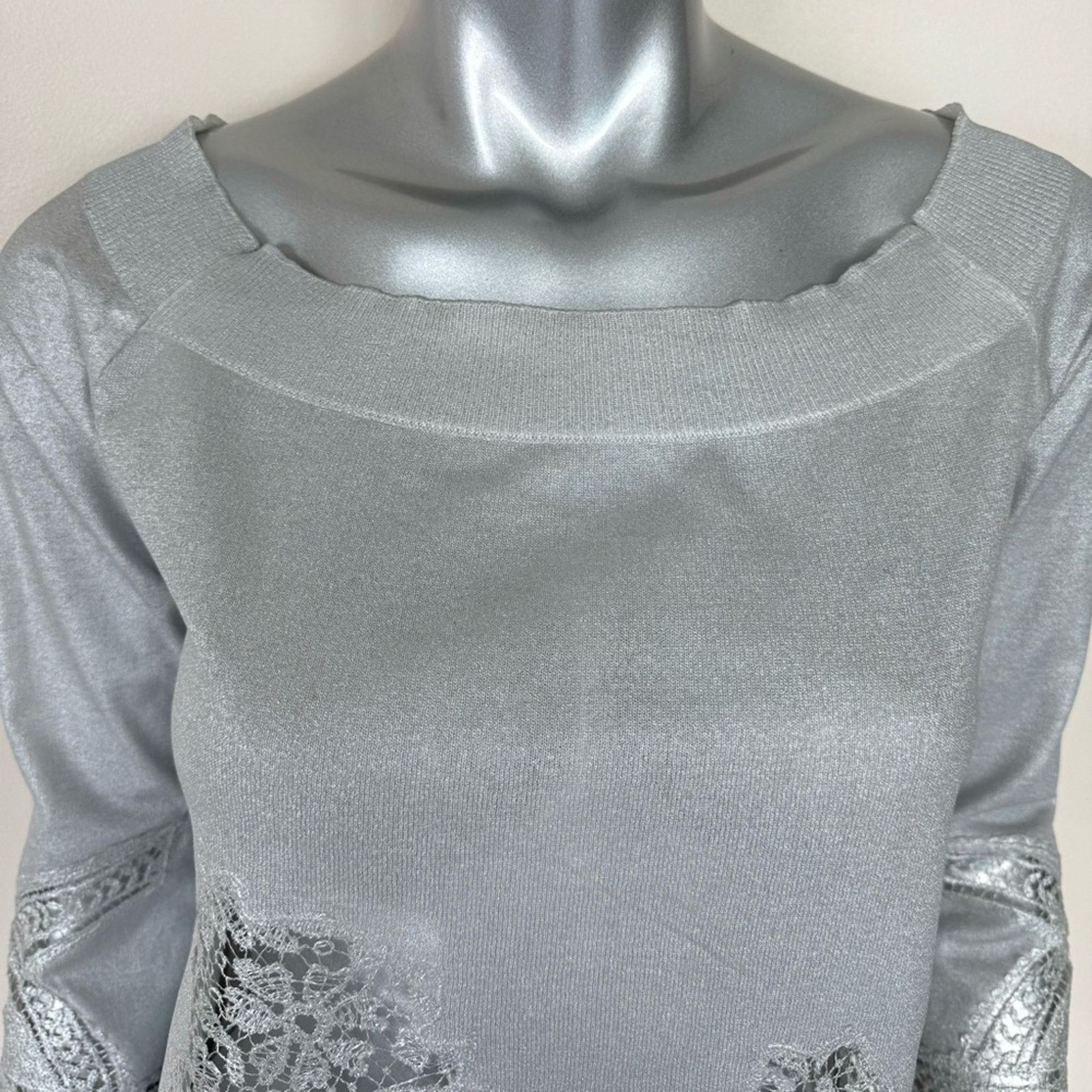 Ermanno Scervino NWT! Ermanno Scervino women top size 40IT or 4US 950$ Size S / US 4 / IT 40 - 6 Thumbnail
