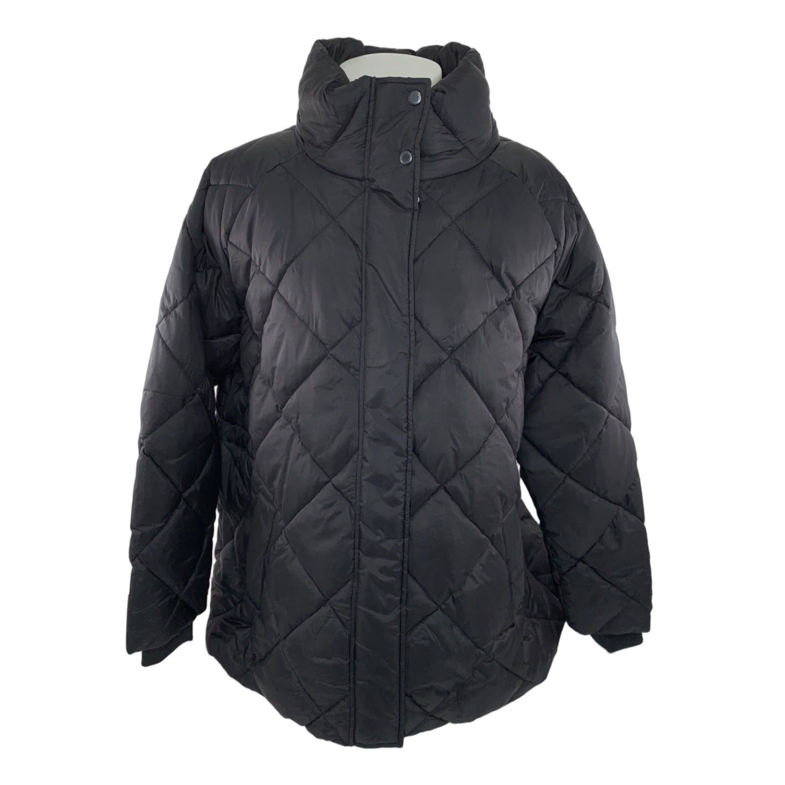 Barbour BARBOUR HOXA PLUS QUILT Jacket Womens 3XL BlackPO Nylon Barbour HOXA Plus Quilt Jacket Womens 3XL Black Size XXL / US 16-18 / IT 52-54 - 1 Thumbnail