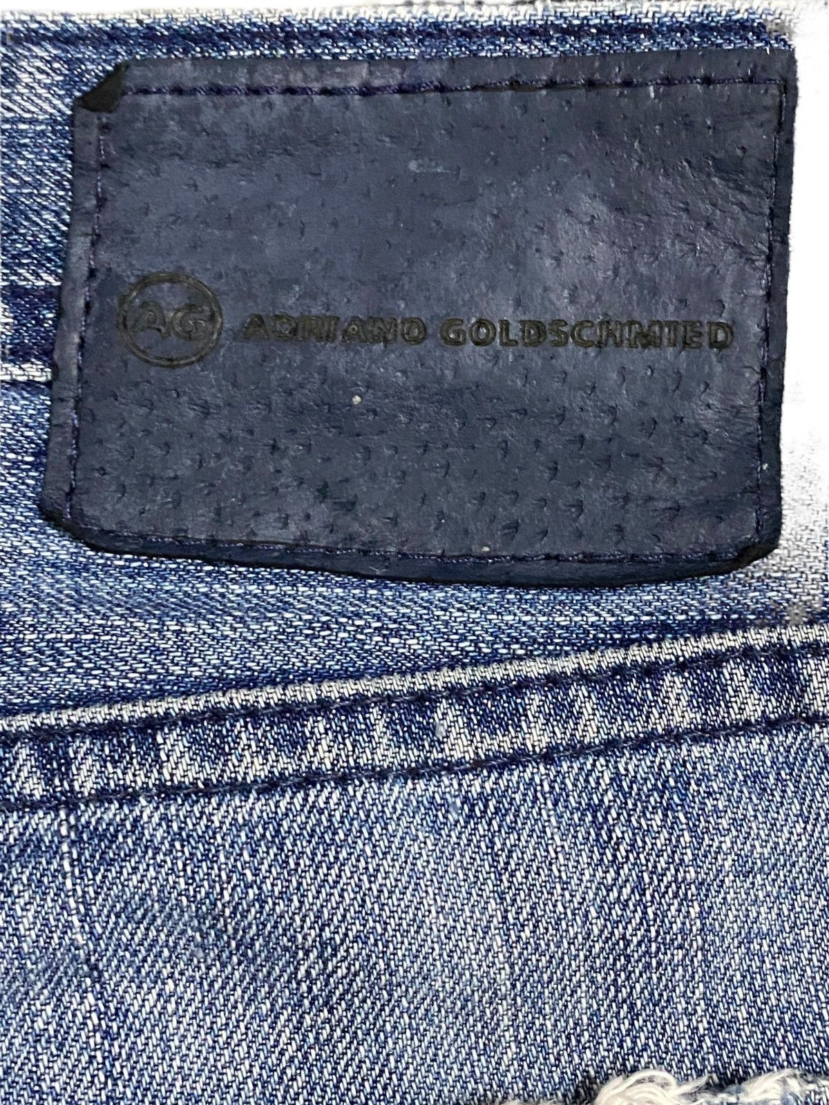 AG Adriano Goldschmied Vintage Adriano Goloschmieo Faded Distressed Loose Jeans Size US 36 / EU 52 - 14 Thumbnail