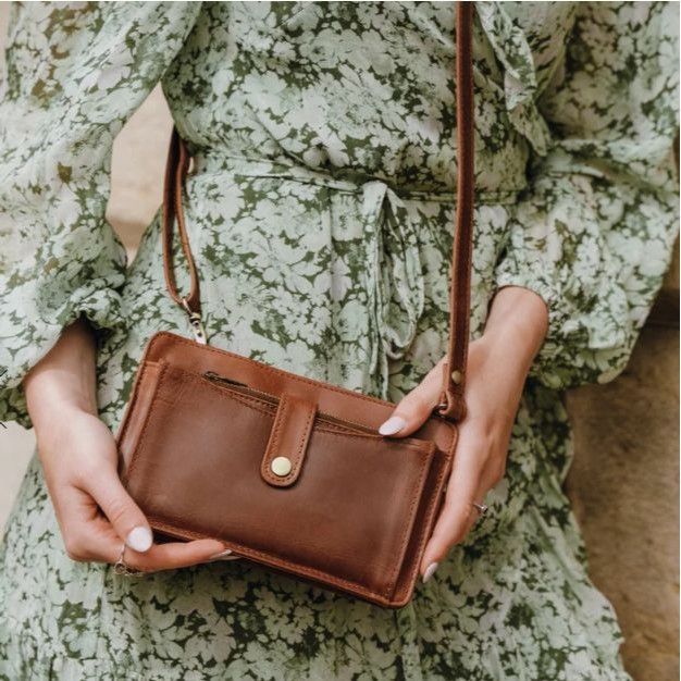 Other The Leather Store Eden Handmade Smartphone Crossbody Bag Sho Size ONE SIZE - 2 Thumbnail