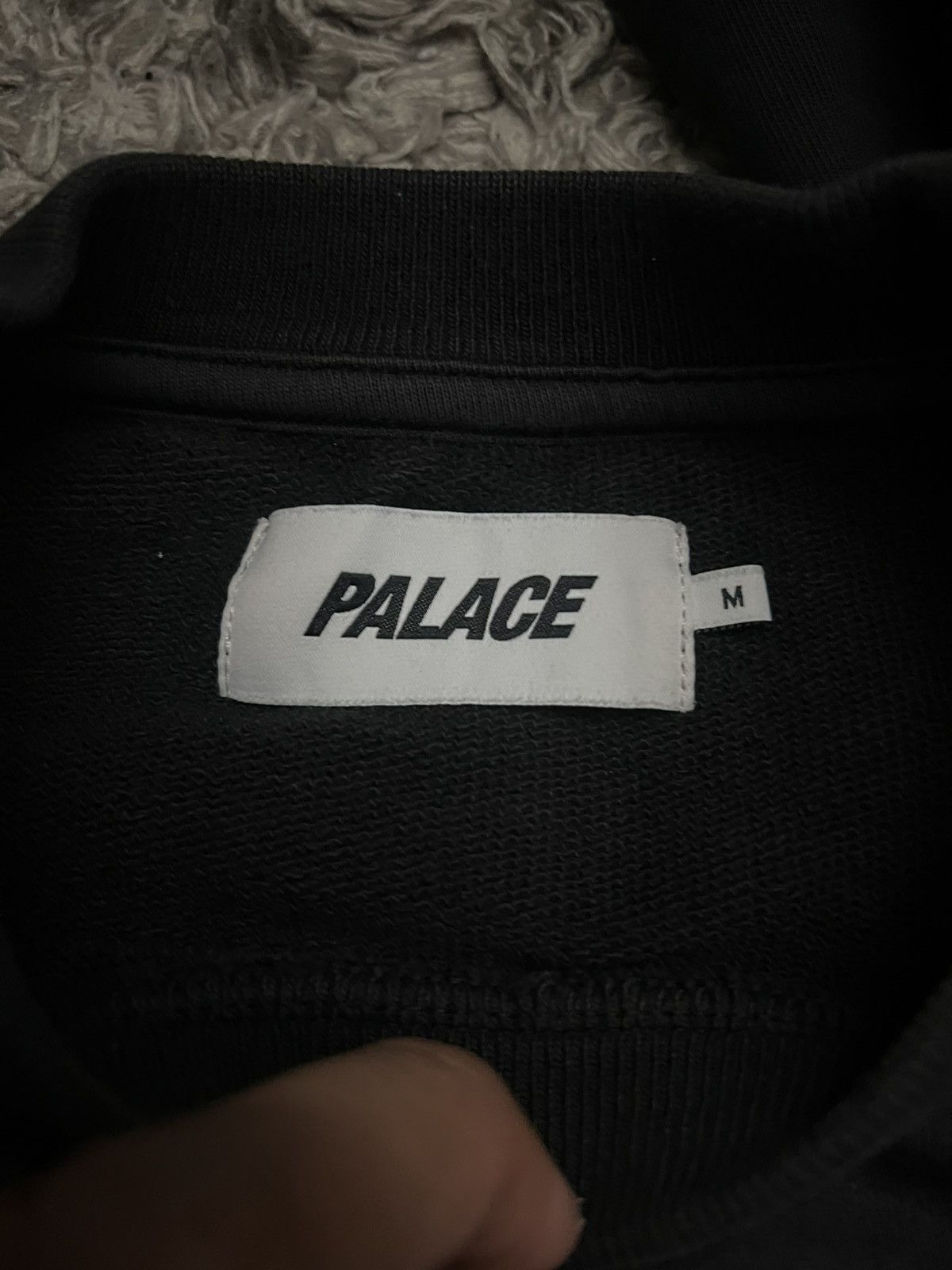 Palace Palace Tri Stitch Crewneck - black Size US M / EU 48-50 / 2 - 6 Thumbnail