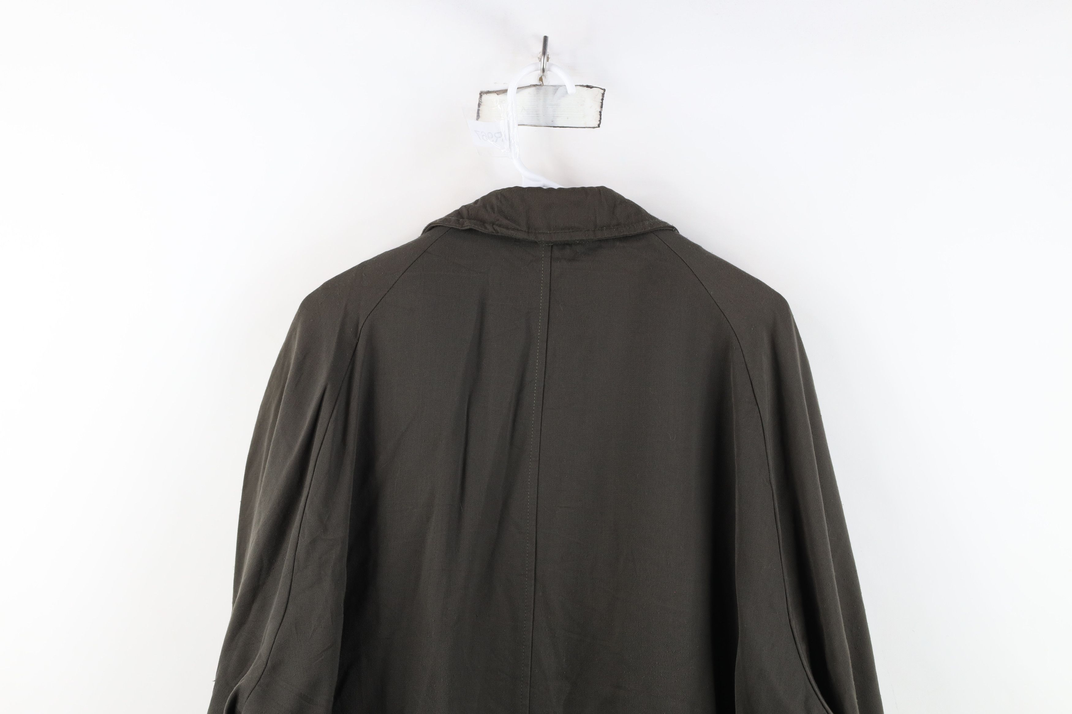 Vintage Vintage 50s 60s Streetwear Gabardine Trench Coat Rain Jacket Size US XXL / EU 58 / 5 - 14 Thumbnail