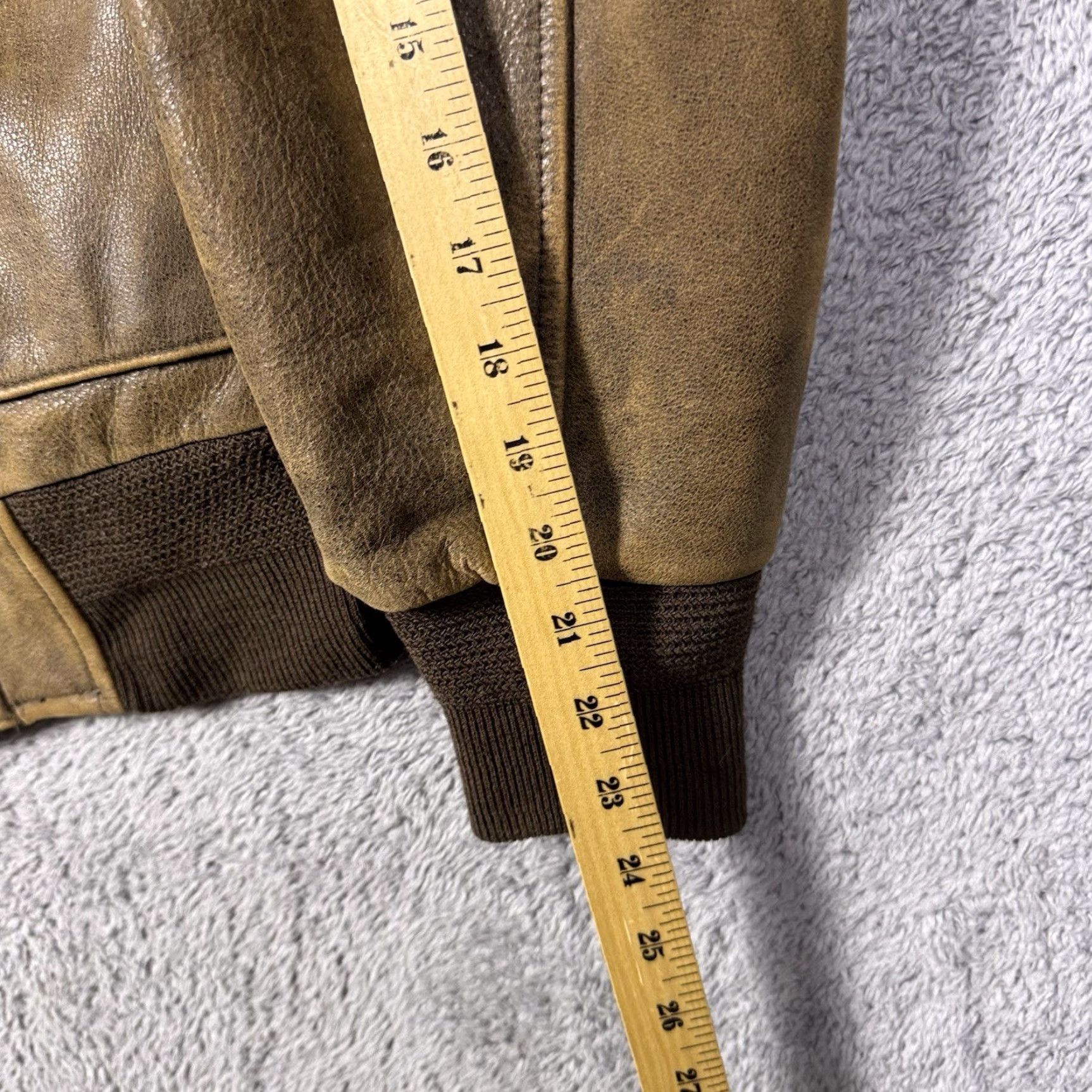 Vintage Cabela's Leather Jacket Mens S Bomber Coat A2 Style Flight Flyer Vintage Canada Jacket Size US S / EU 44-46 / 1 - 6 Thumbnail
