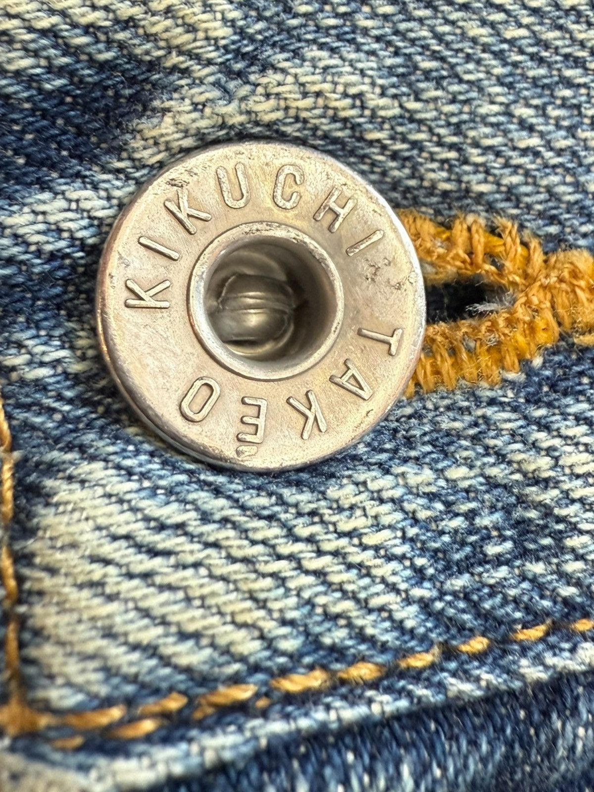 Takeo Kikuchi Vintage Takeo Kikuchi Blue Wash Wide Leg Japan Denim Size US 34 / EU 50 - 7 Thumbnail