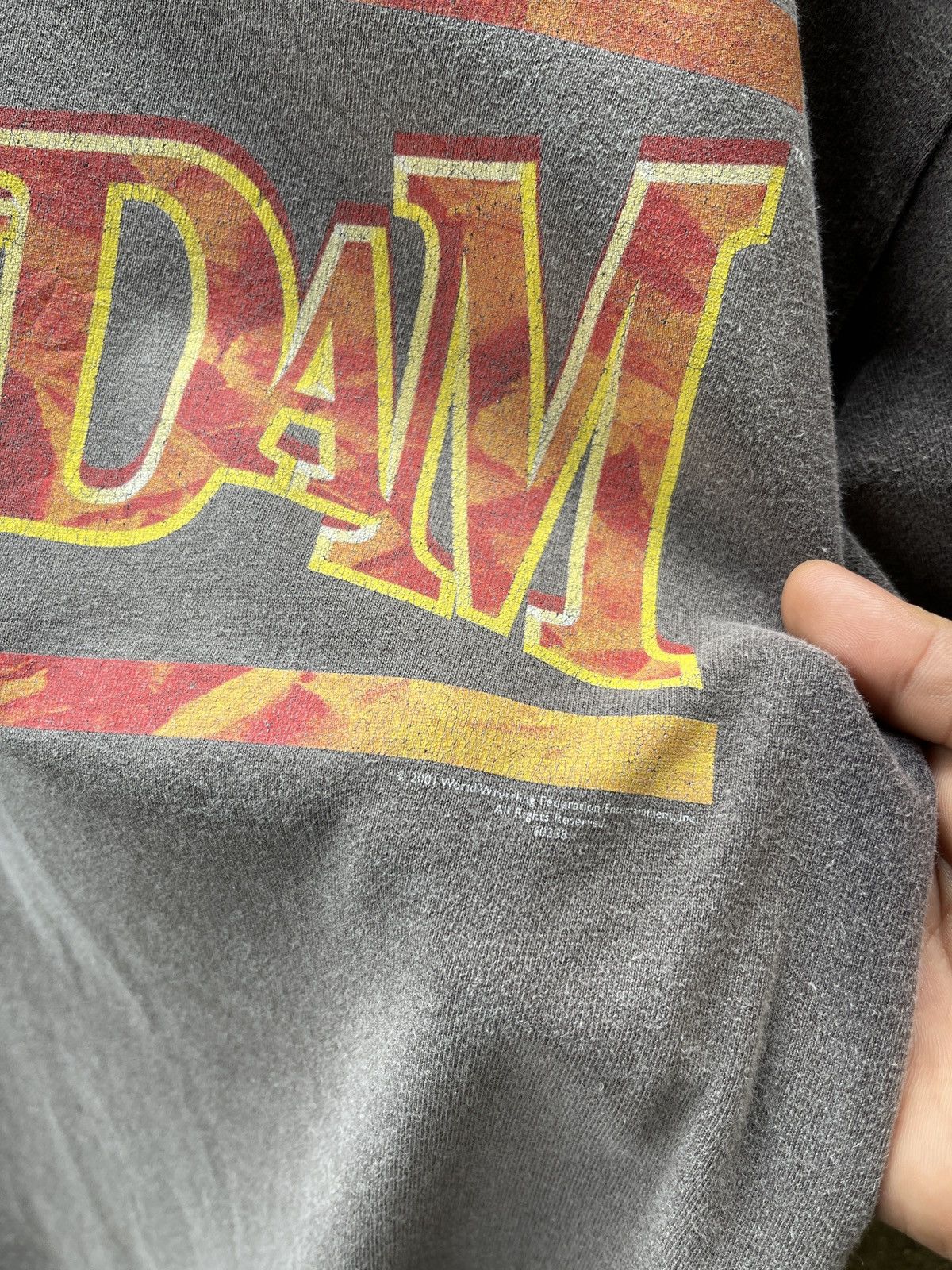 Vintage SUN FADED🔥Rare🔥Vintage WWF Rob Van Dam T Shirt Size US M / EU 48-50 / 2 - 14 Thumbnail