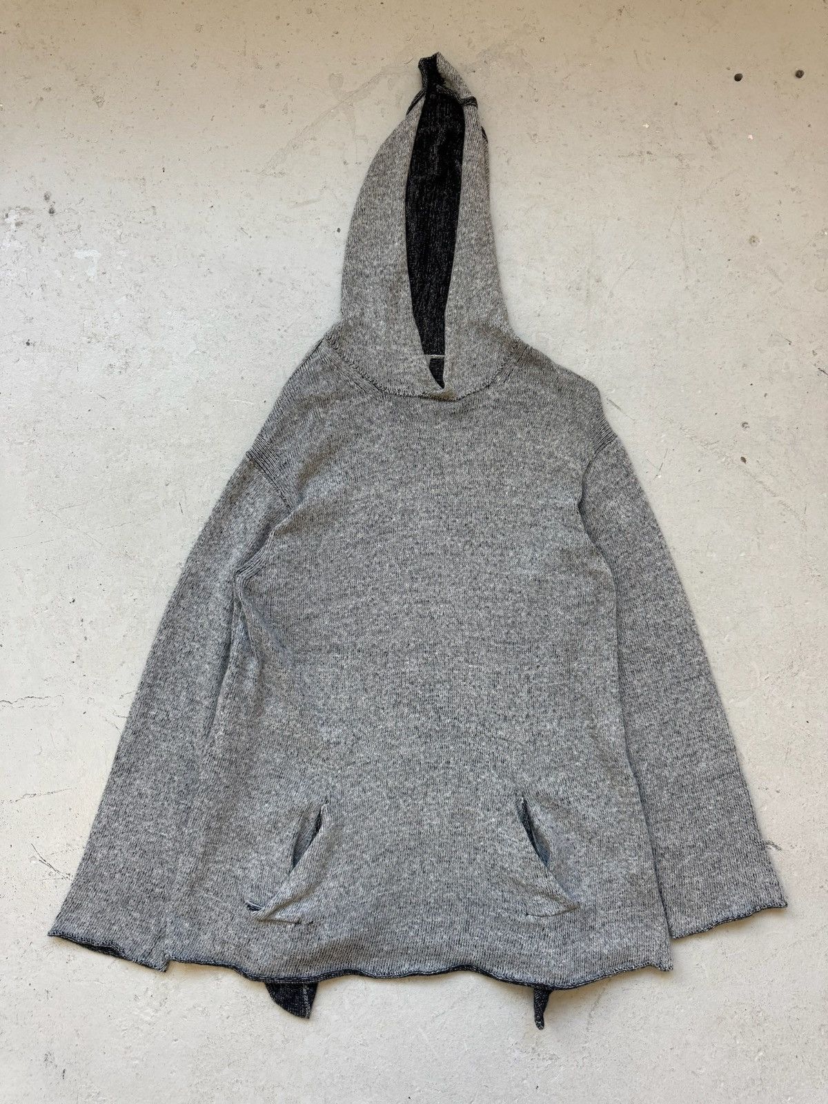 Yohji Yamamoto Yohji Yamamoto Pour Homme Grey Hoodie Size US L / EU 52-54 / 3 - 1 Thumbnail