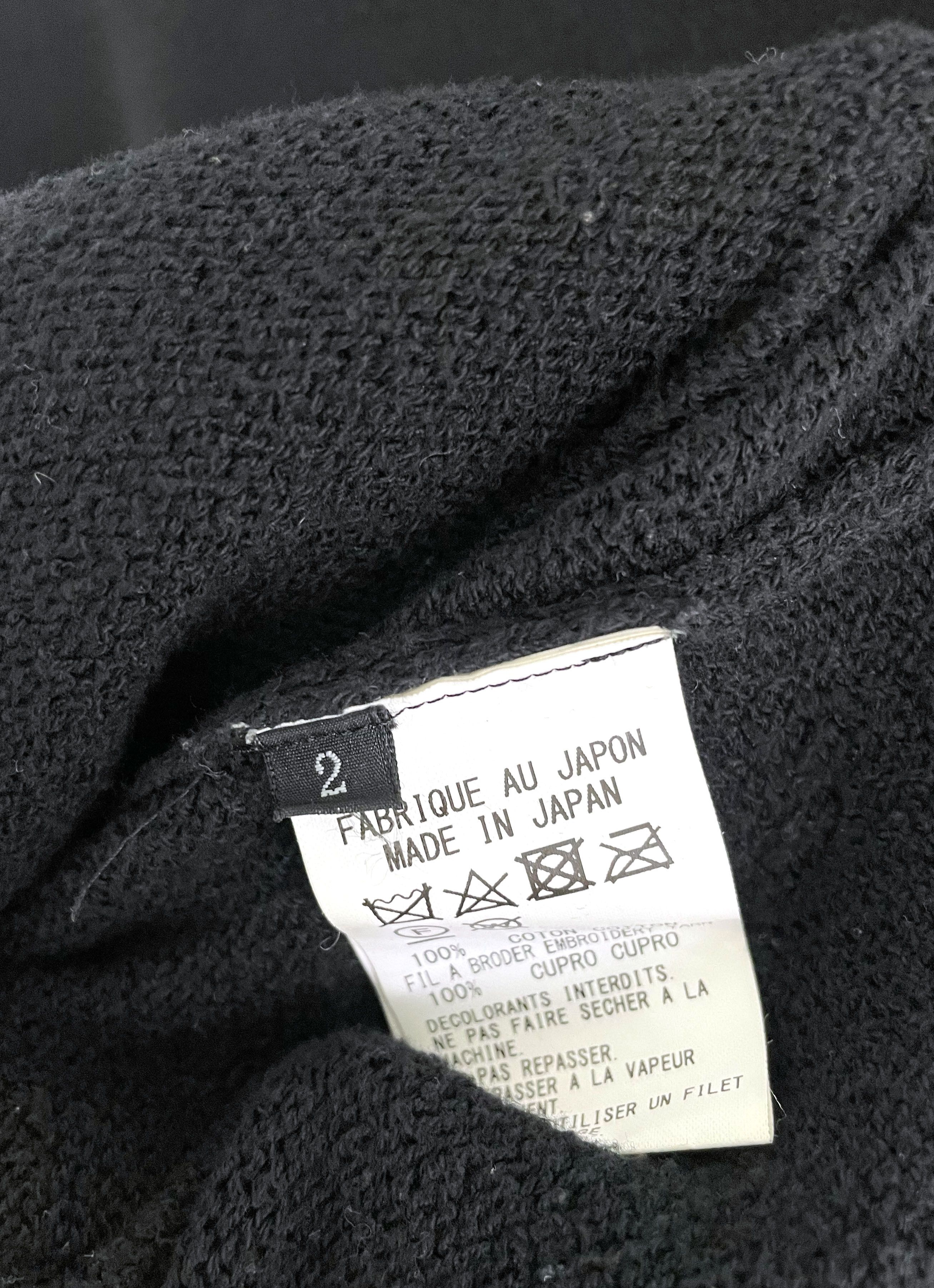 Yohji Yamamoto Contrast Stitch Knit Sweater Size US L / EU 52-54 / 3 - 6 Thumbnail