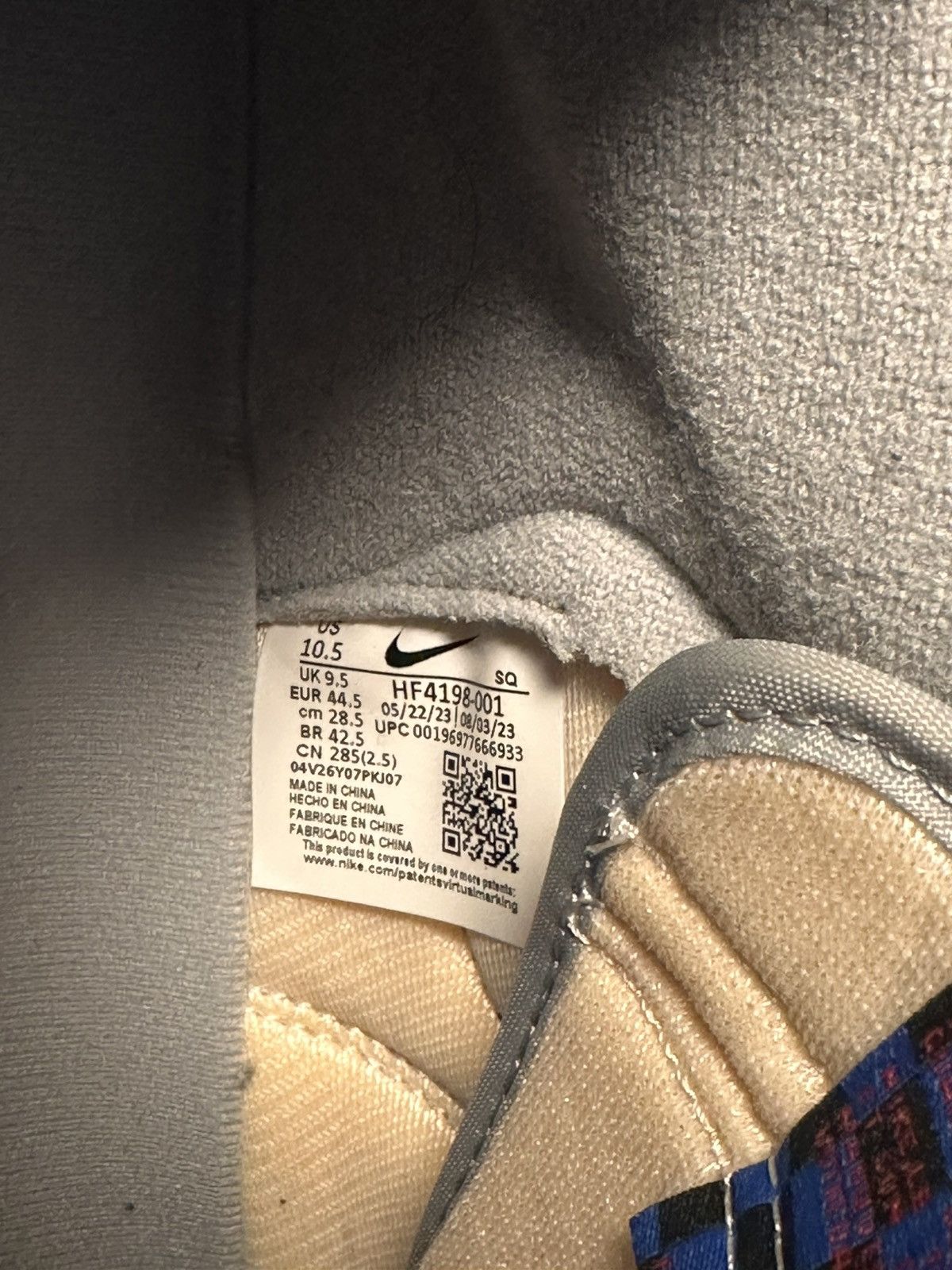 Travis Scott Cactus Jack x Nike Mac Attack SP 10.5 US